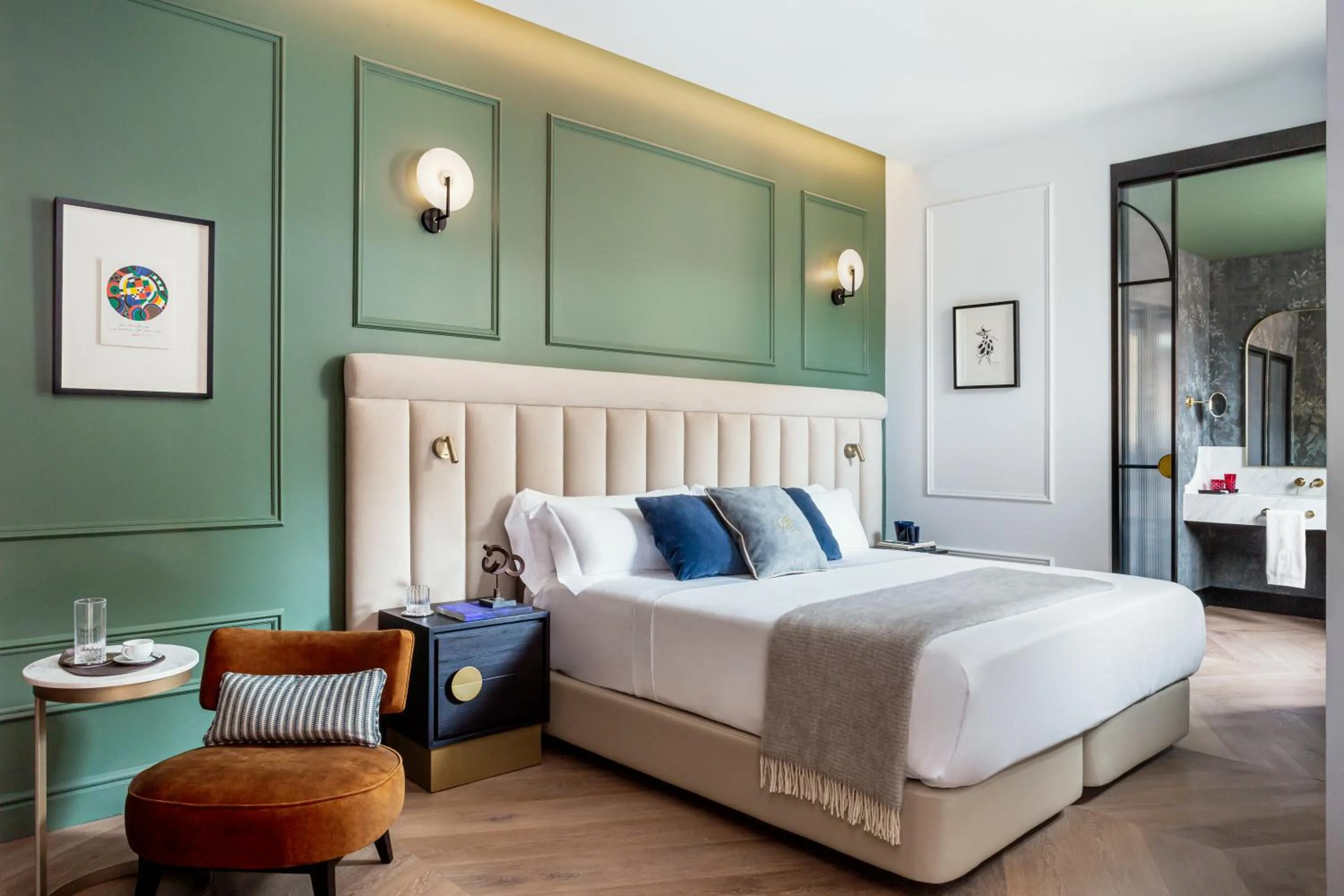 Bedroom, Bed in Palacio Arriluce Hotel - The Leading Hotels of the World