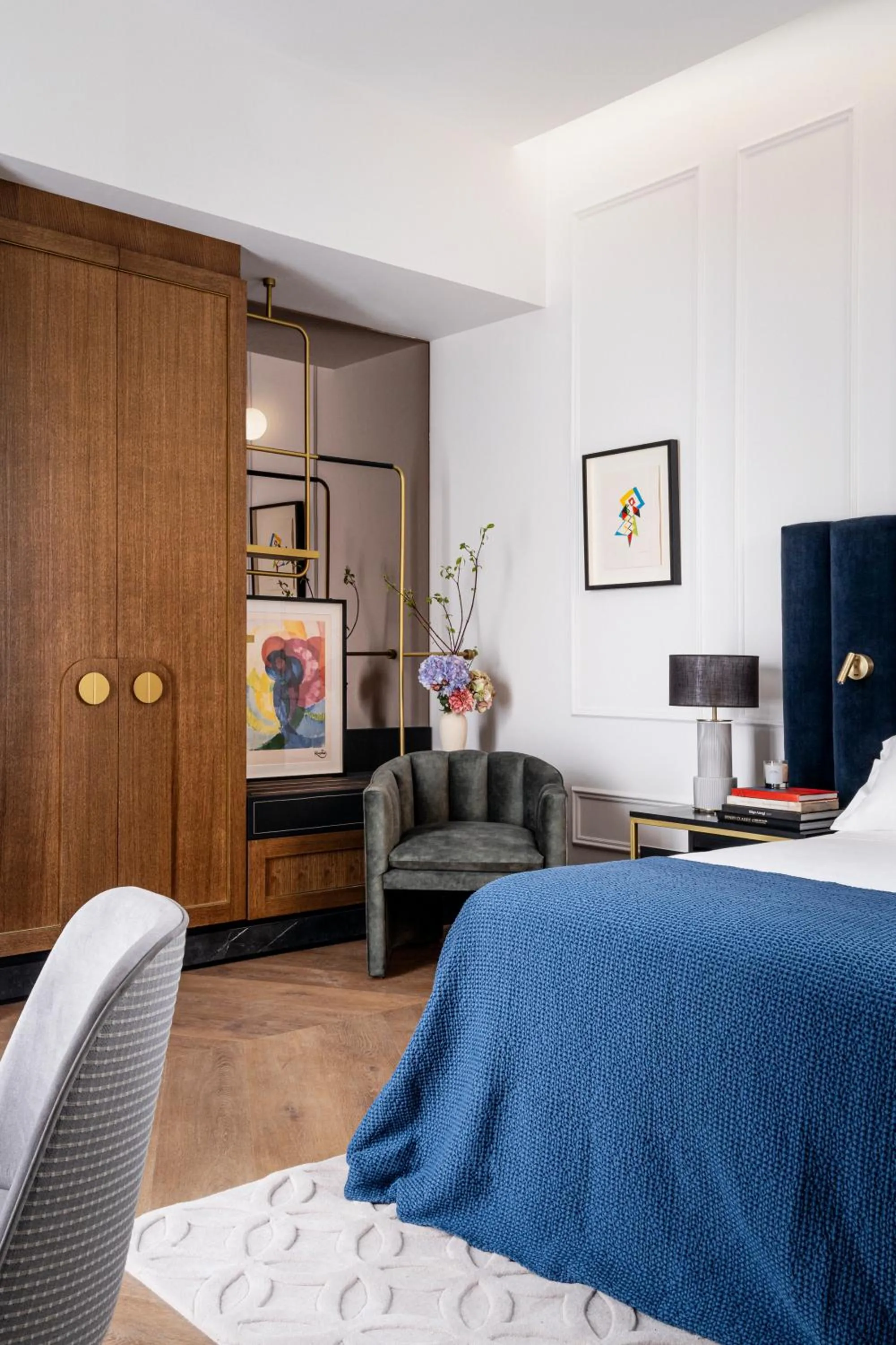 Bed in Palacio Arriluce Hotel - The Leading Hotels of the World