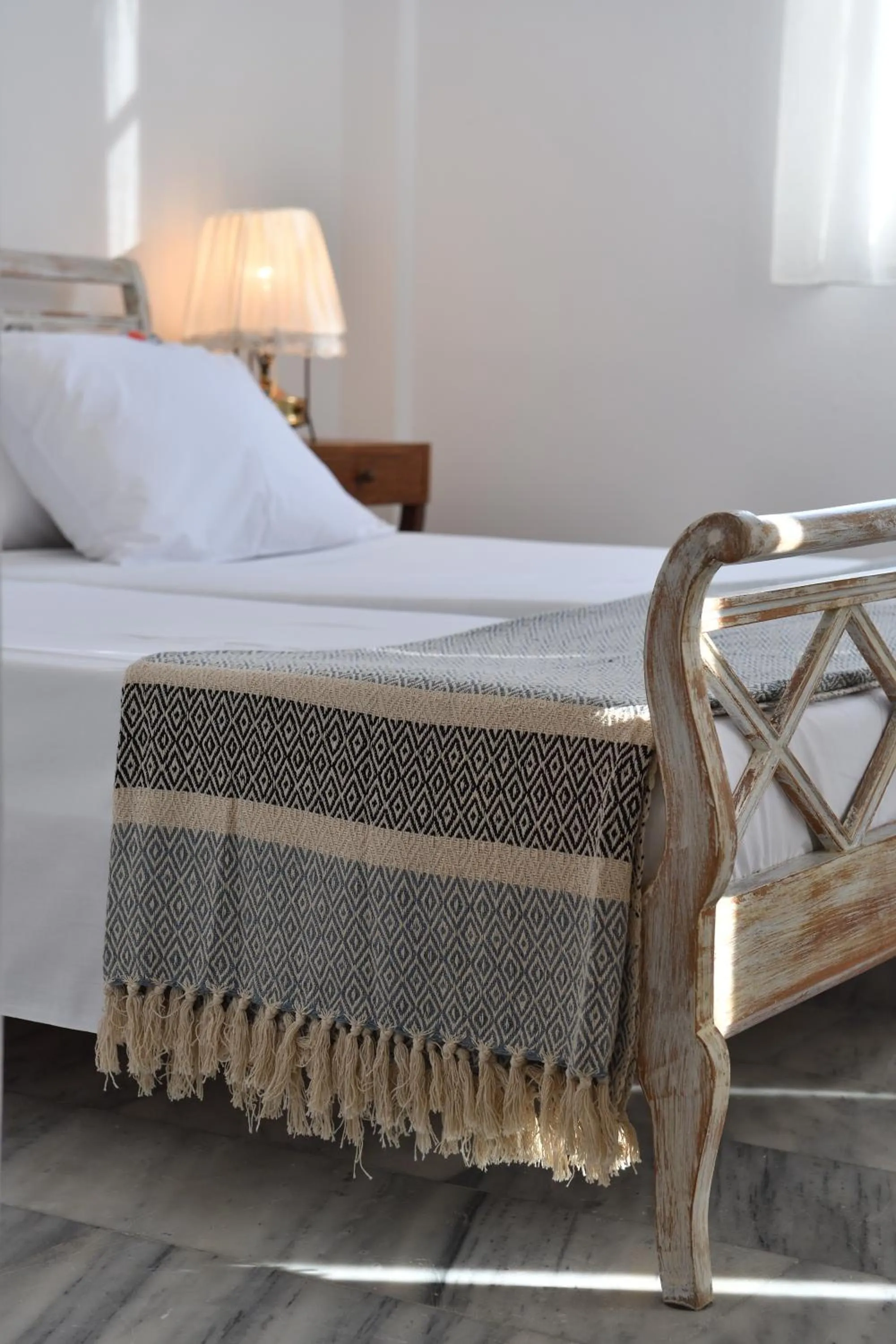 Bed in Hotel Swiss Home