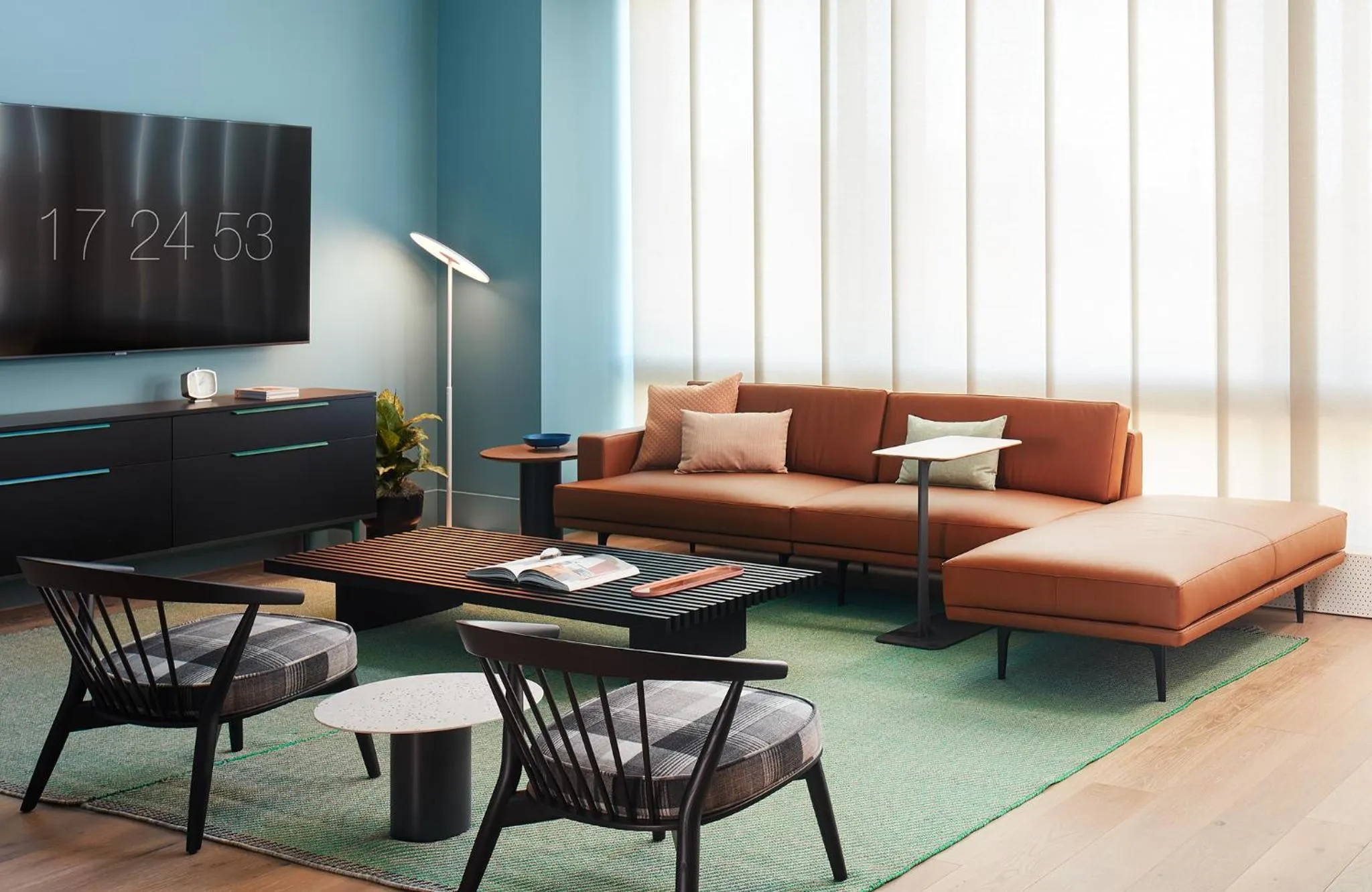 TV and multimedia in Haworth Hotel at Hope College