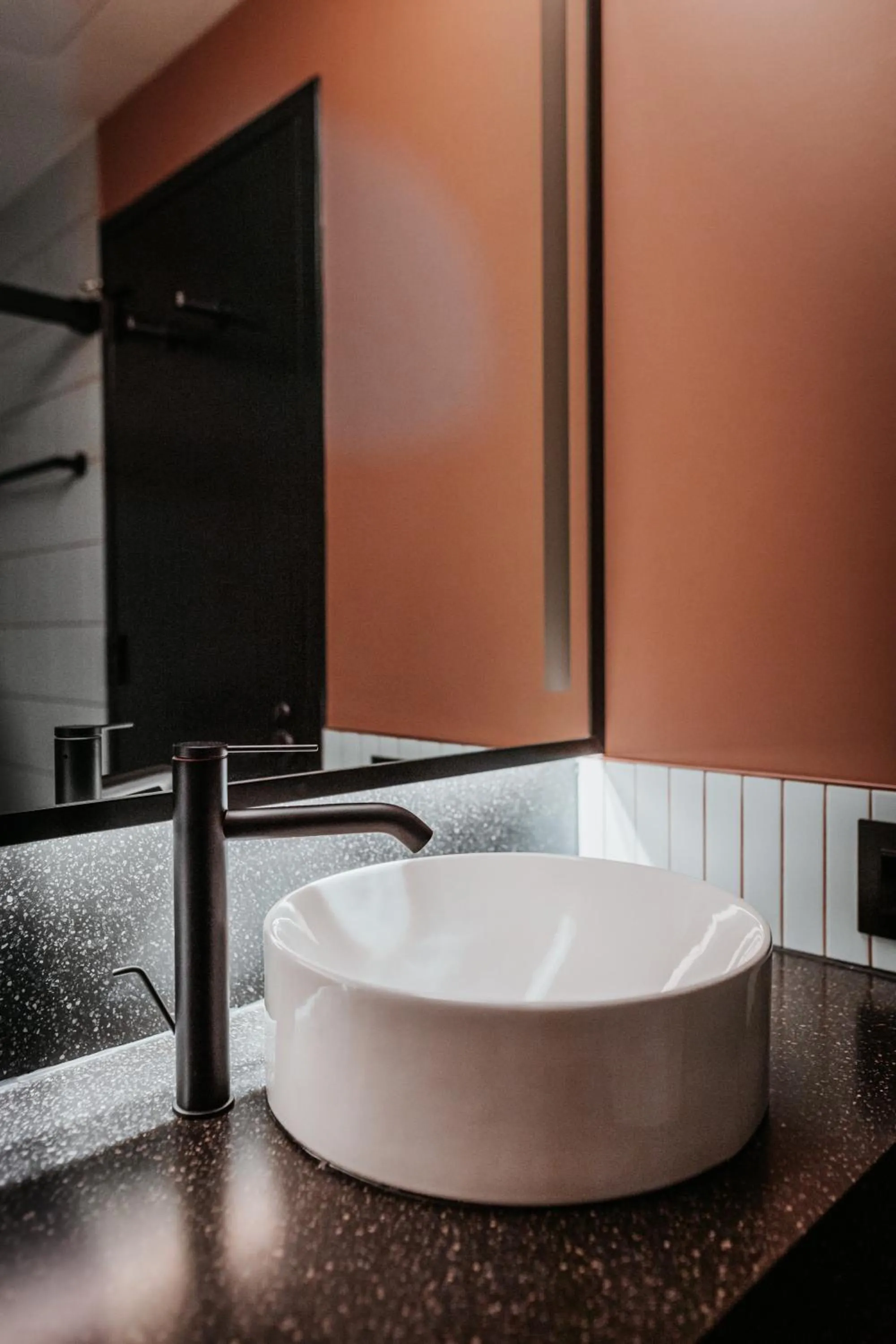 Bathroom in Haworth Hotel at Hope College