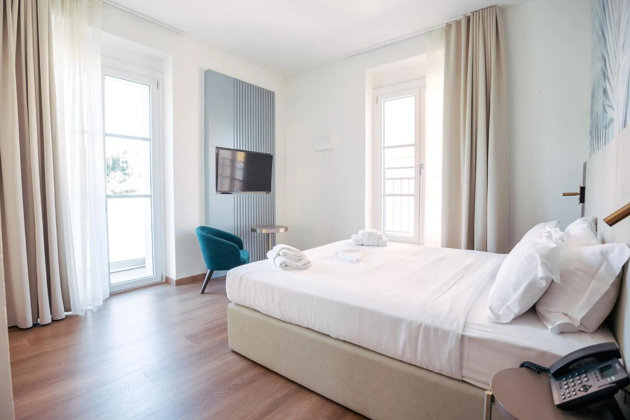 Bed in Hotel Arilica