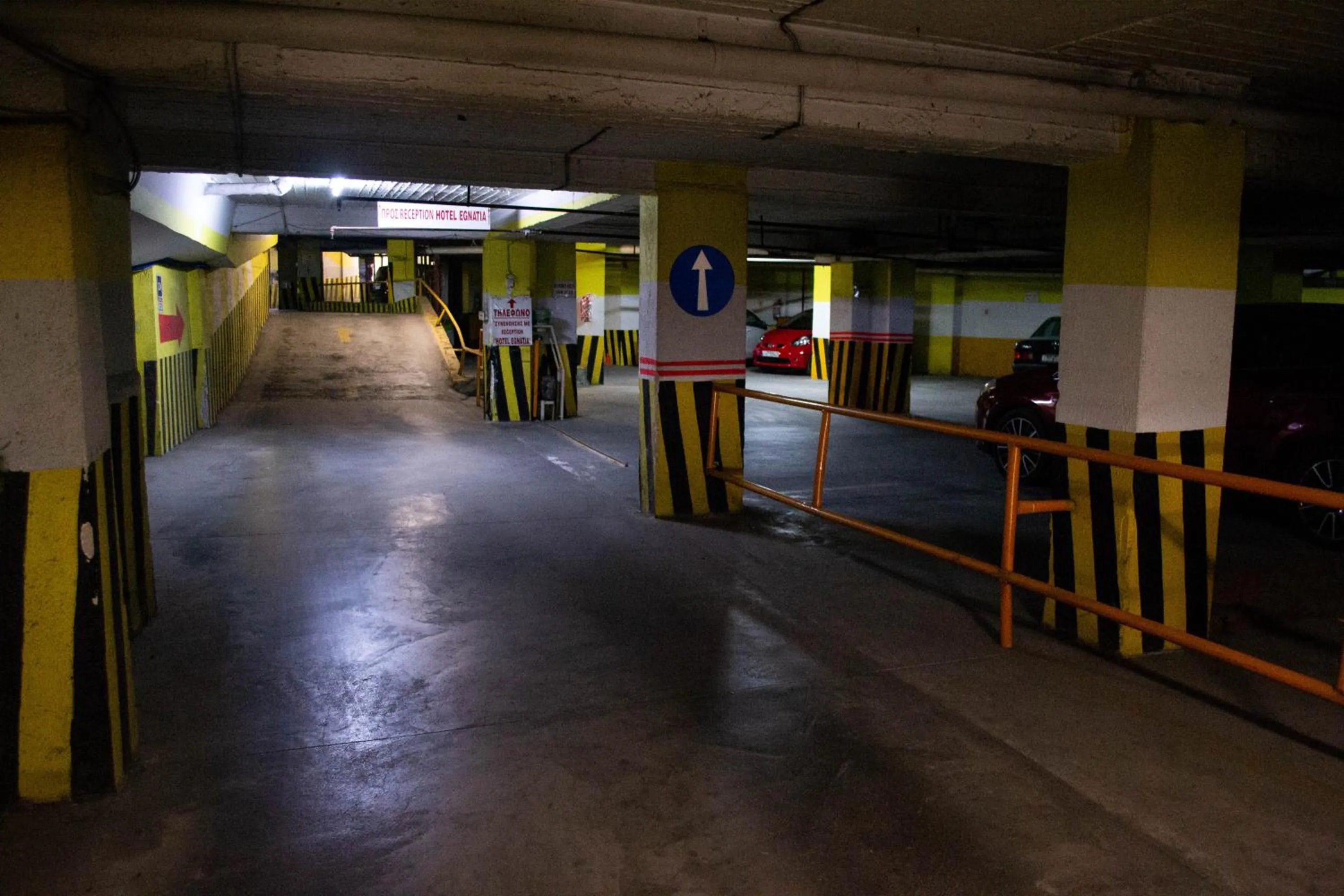 Parking in Egnatia Hotel