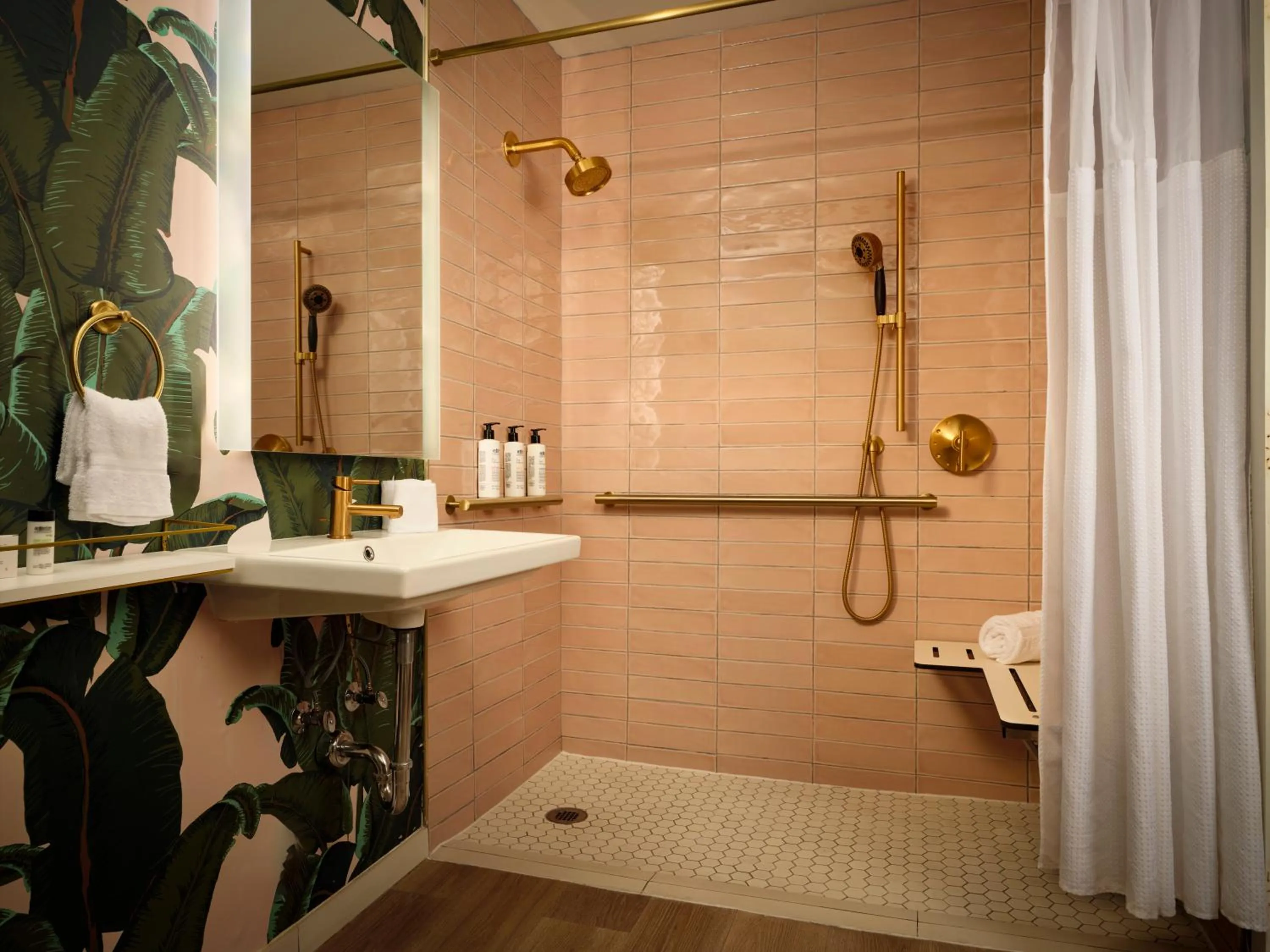 Shower in FOUND Hotels, Miami Beach, Series by Marriott