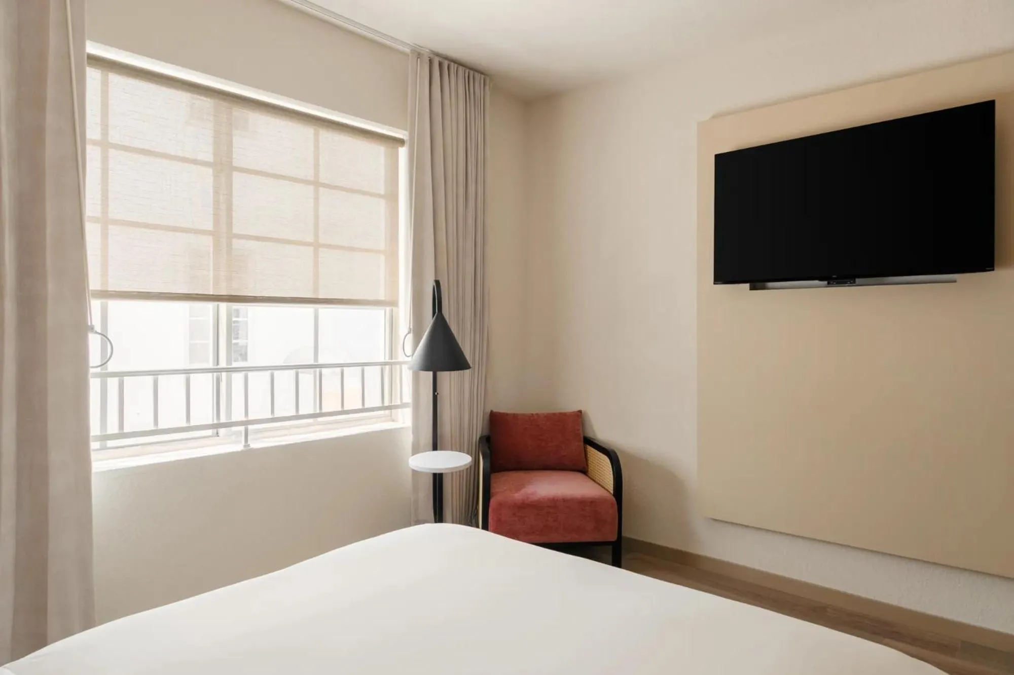 Bedroom, Bed in FOUND Hotel, Miami Beach, Series by Marriott