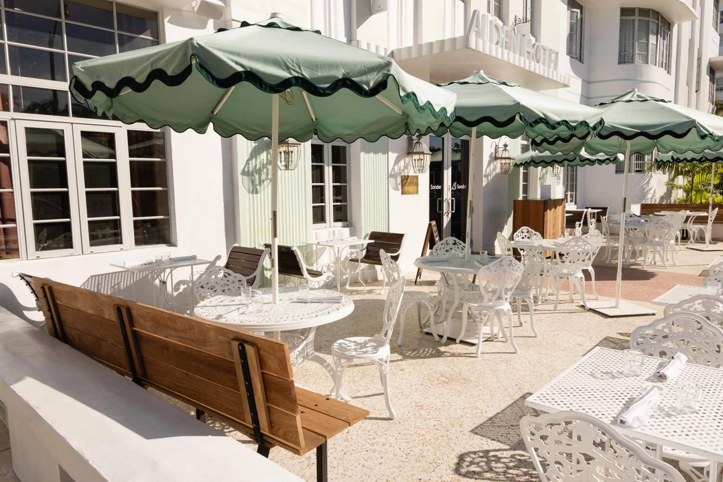 Patio in FOUND Hotel, Miami Beach, Series by Marriott