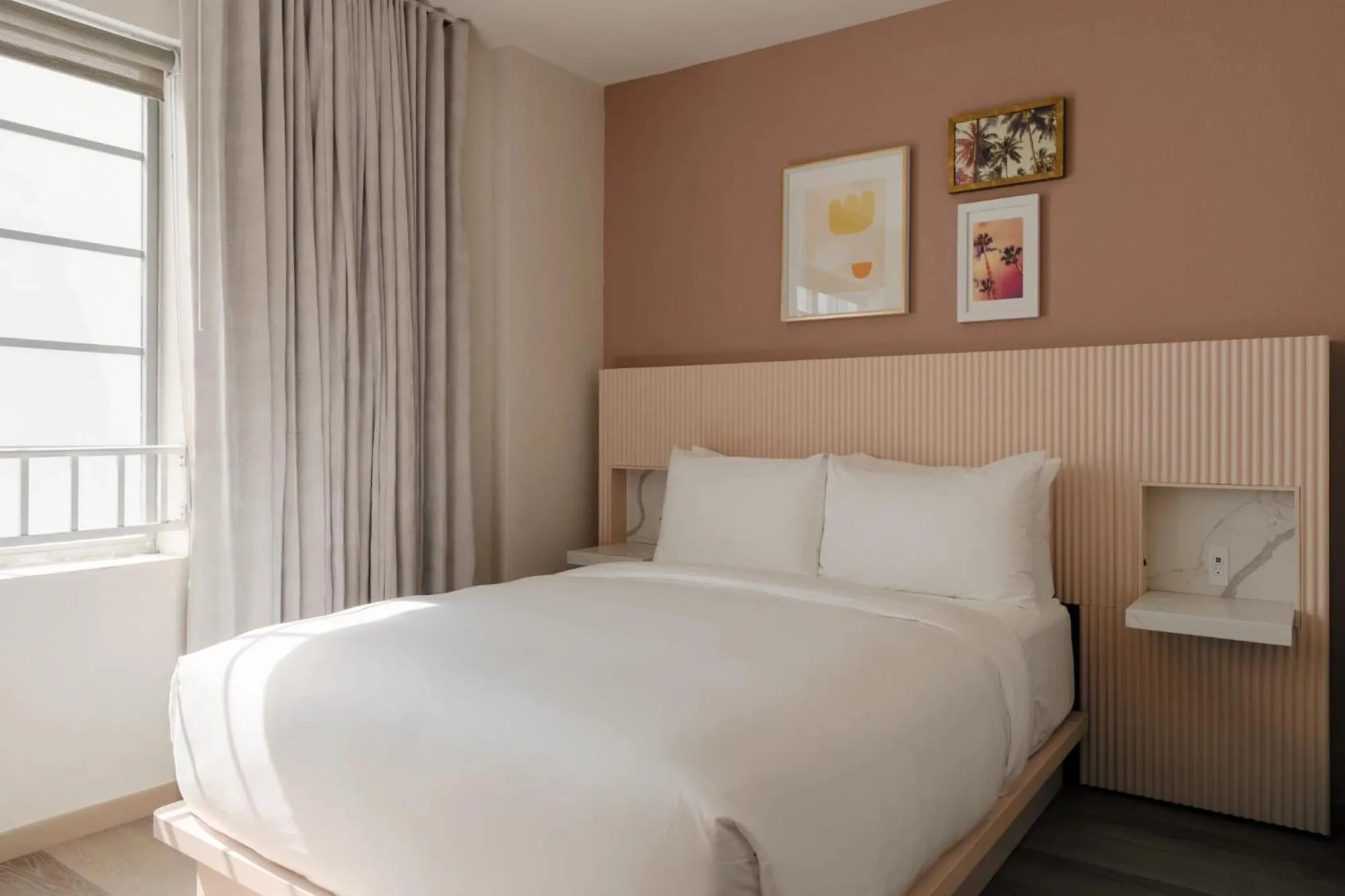 Bed in FOUND Hotel, Miami Beach, Series by Marriott