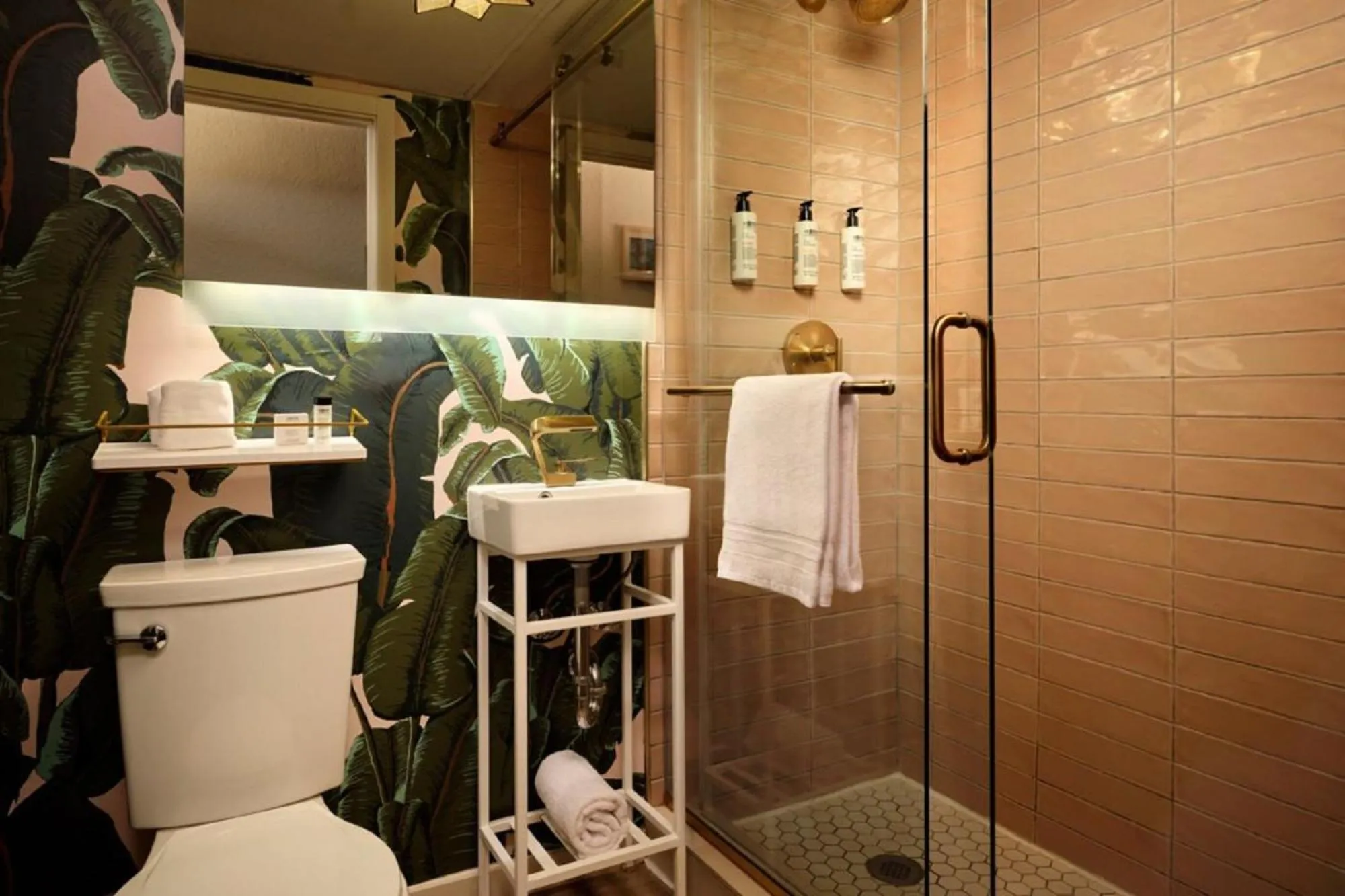 Shower in FOUND Hotel, Miami Beach, Series by Marriott