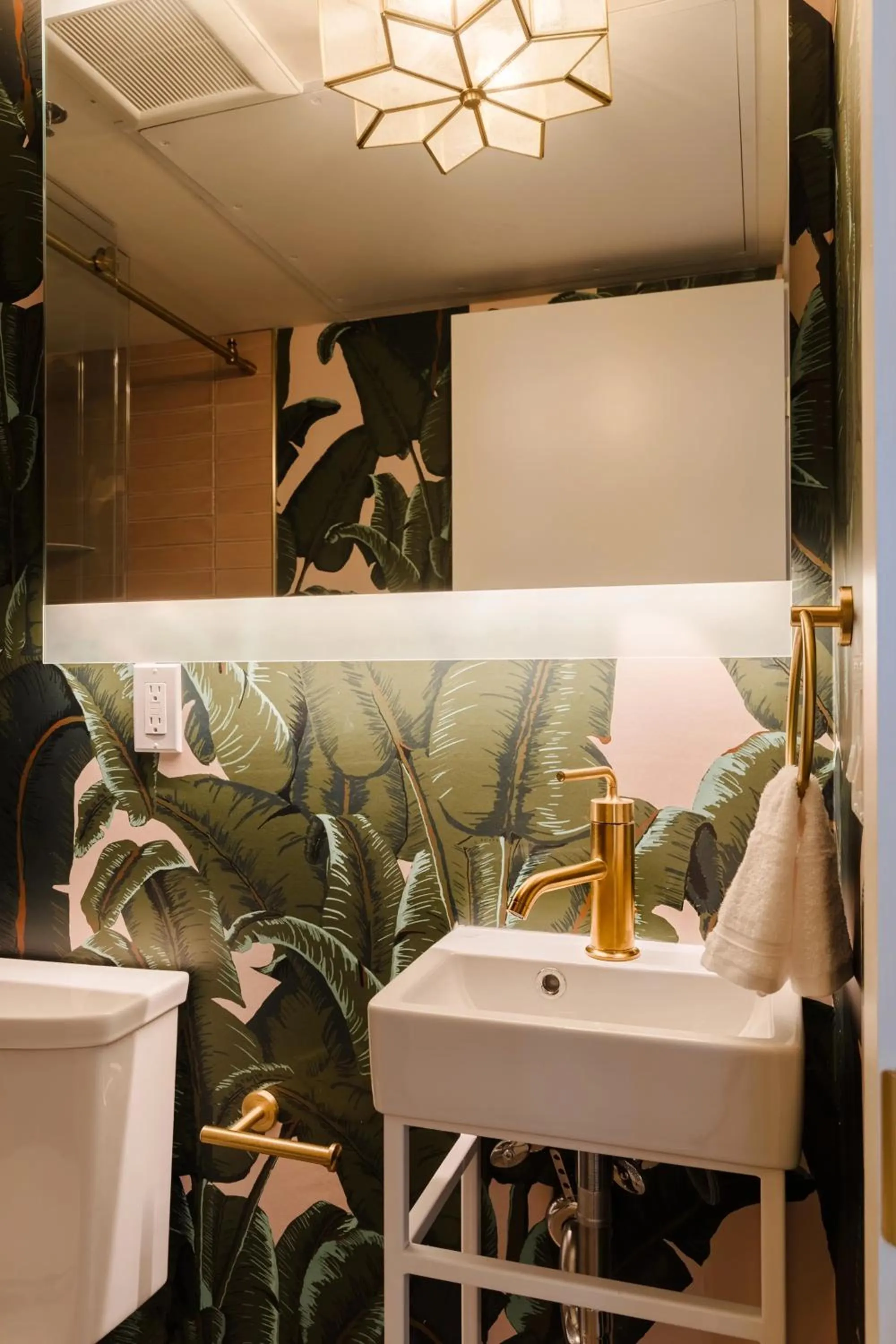 Bathroom in FOUND Hotel, Miami Beach, Series by Marriott