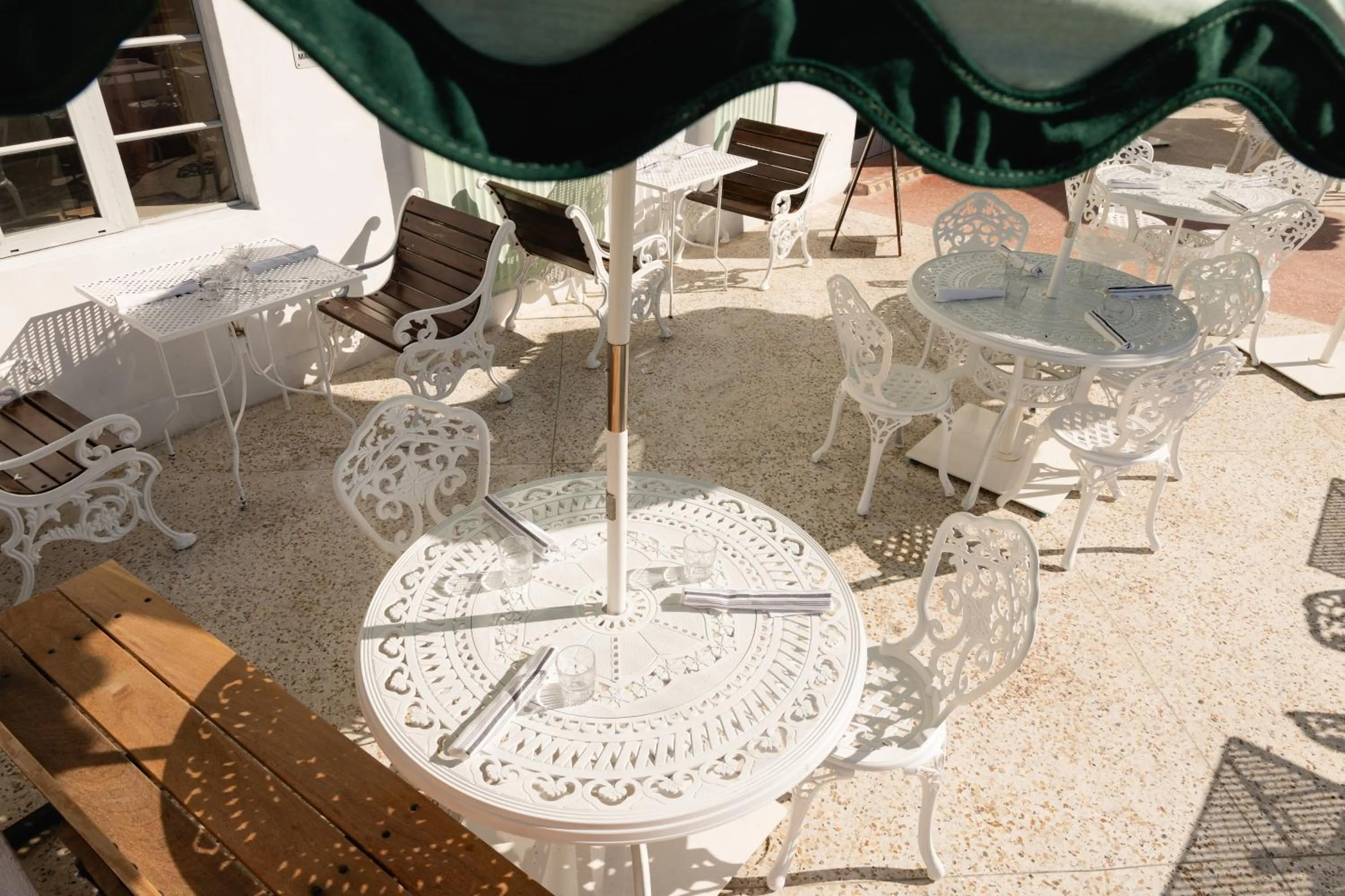 Patio in FOUND Hotel, Miami Beach, Series by Marriott