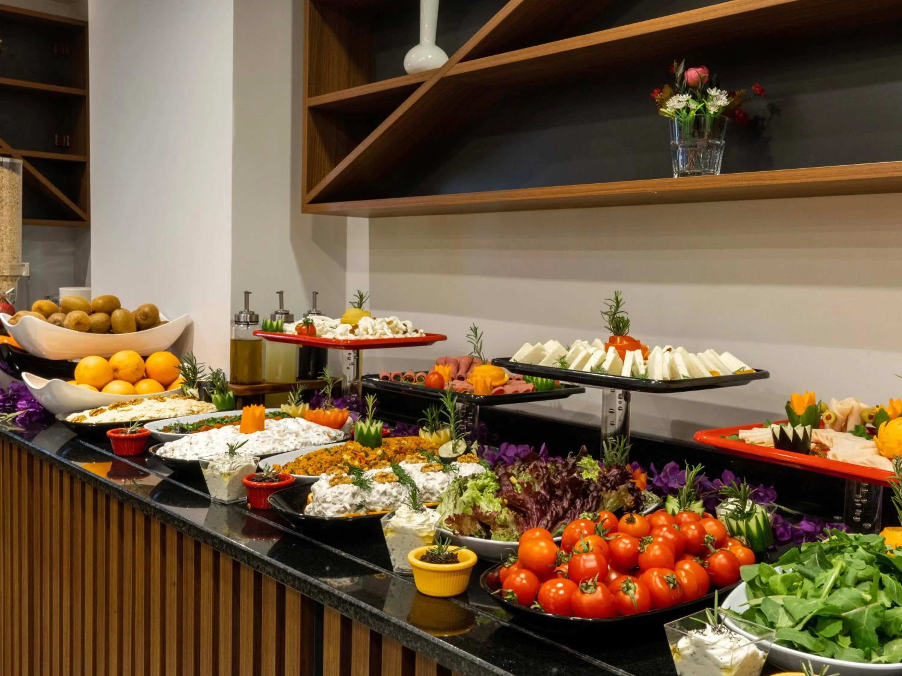 Buffet breakfast in THE BOSFOR HOTEL