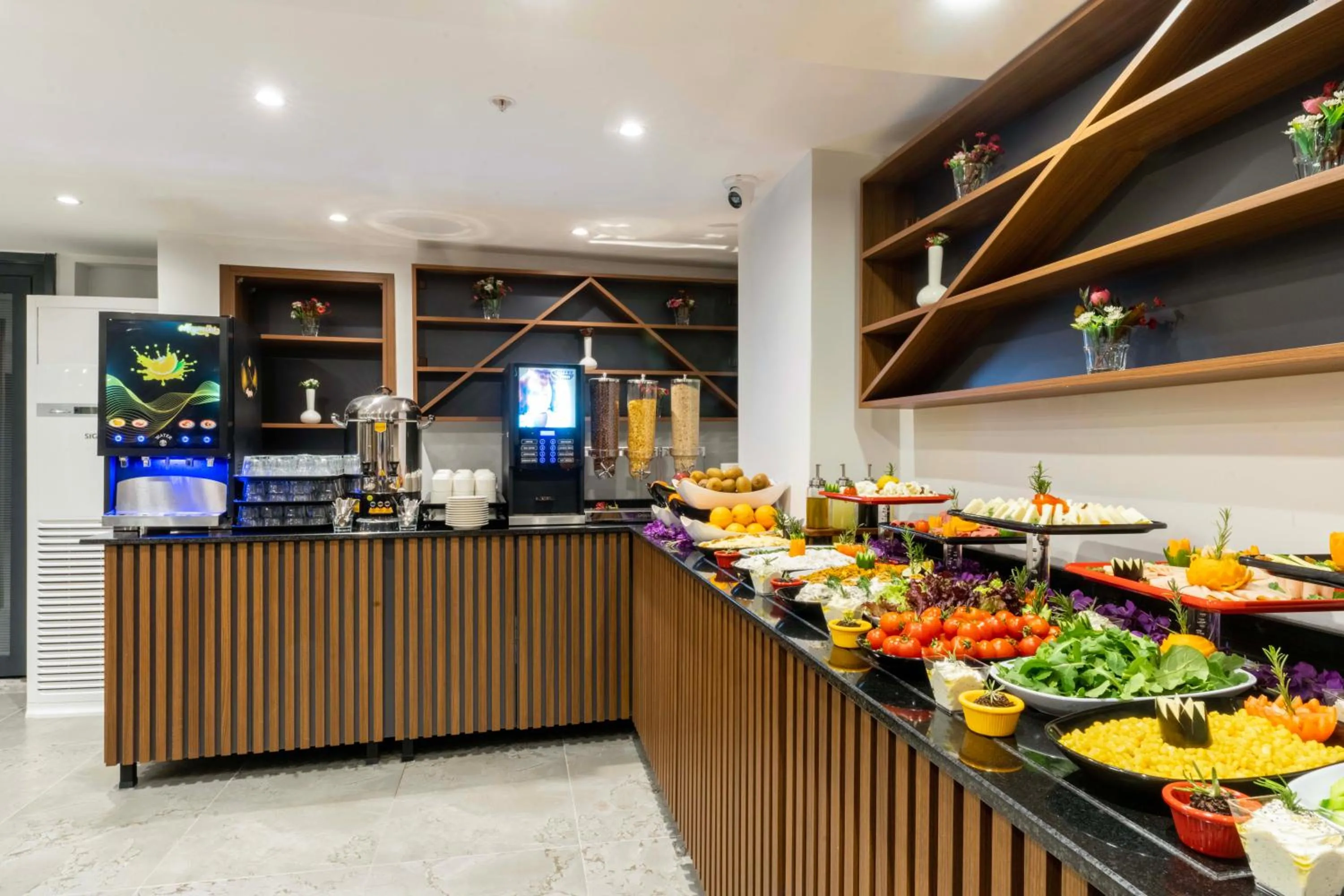 Buffet breakfast in THE BOSFOR HOTEL