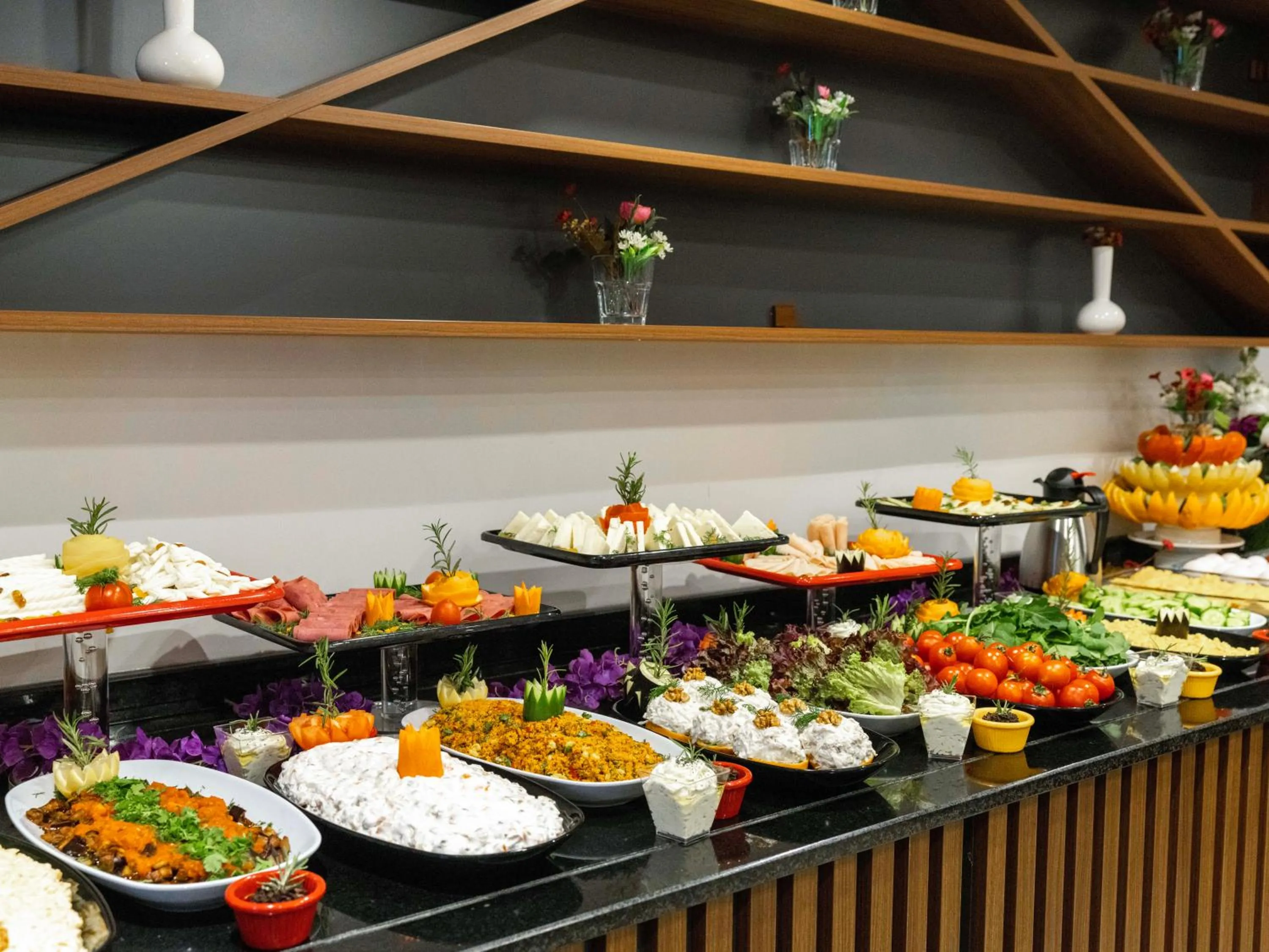 Buffet breakfast in THE BOSFOR HOTEL