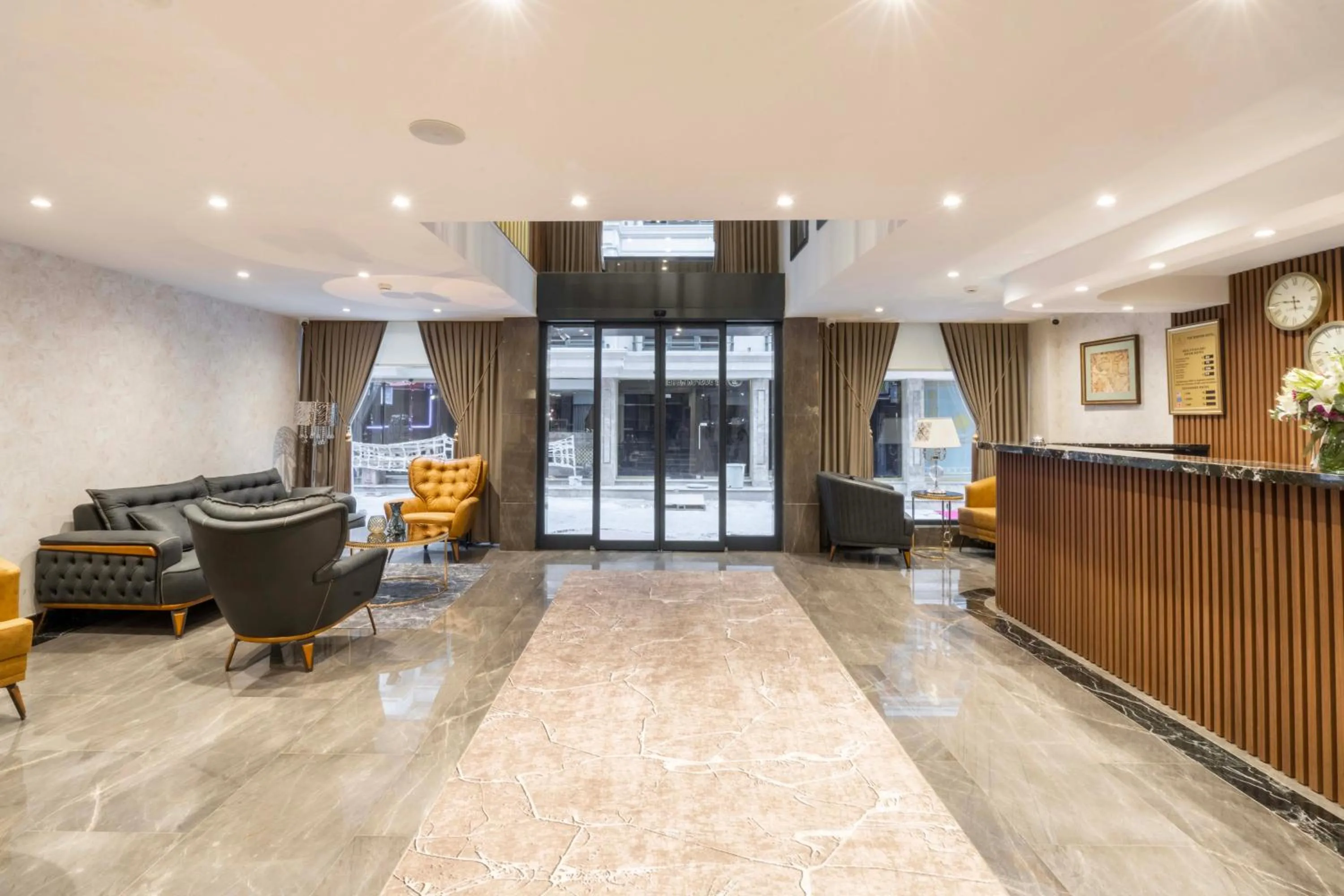 Lobby or reception in THE BOSFOR HOTEL