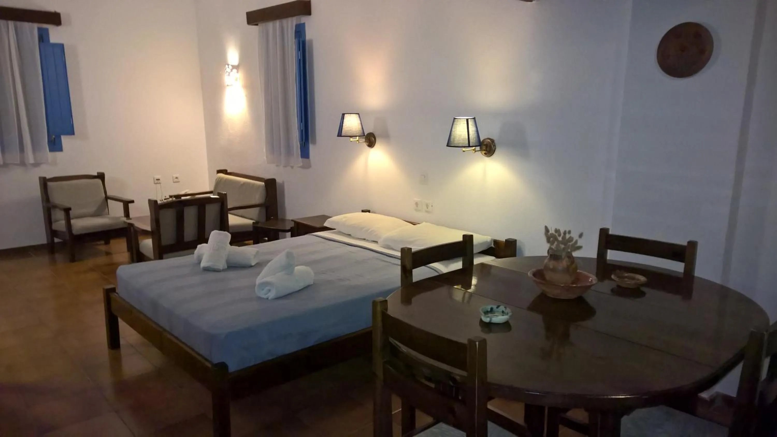 Seating area in Laokasti Villas