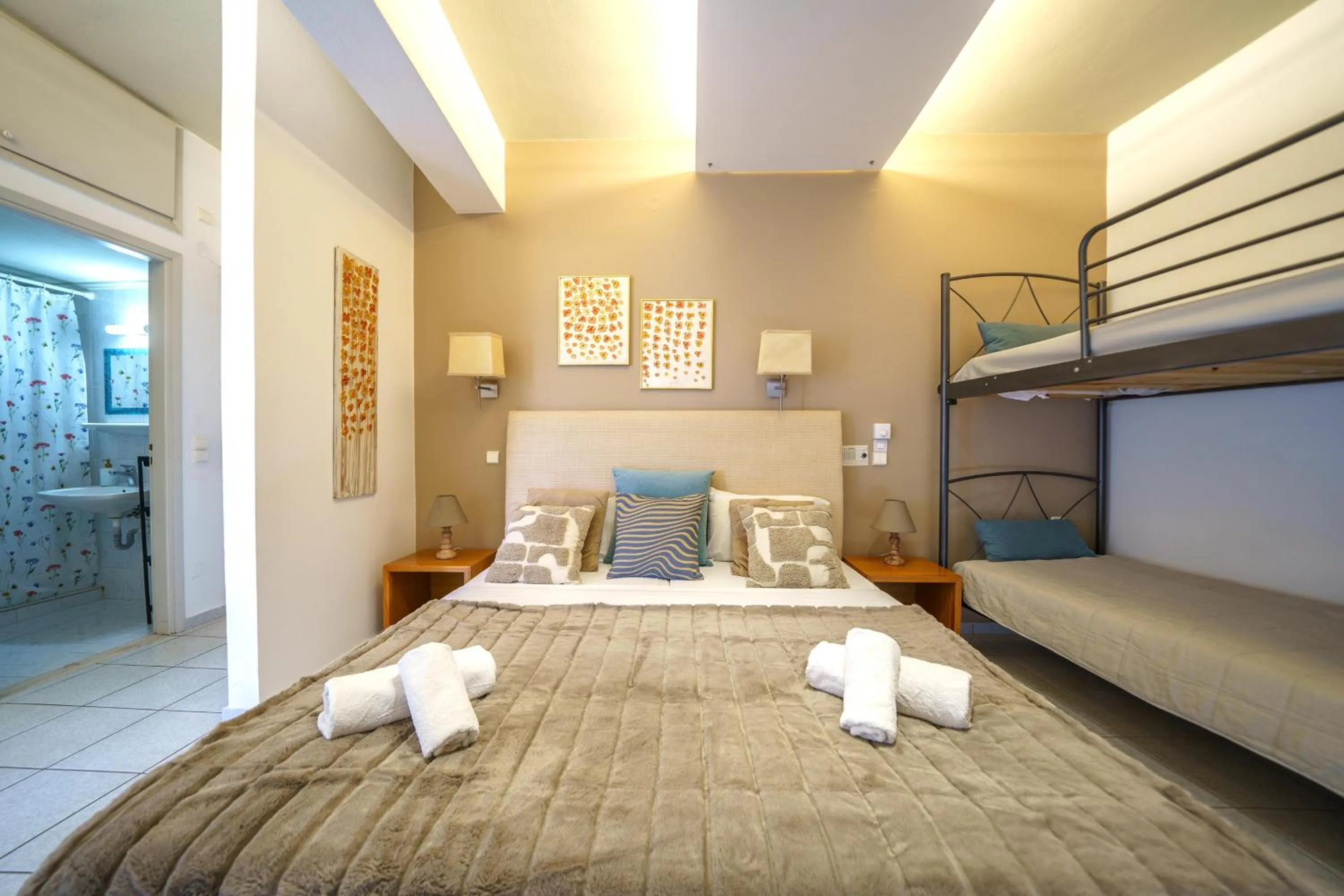 Bed in RODI BLUE apartments