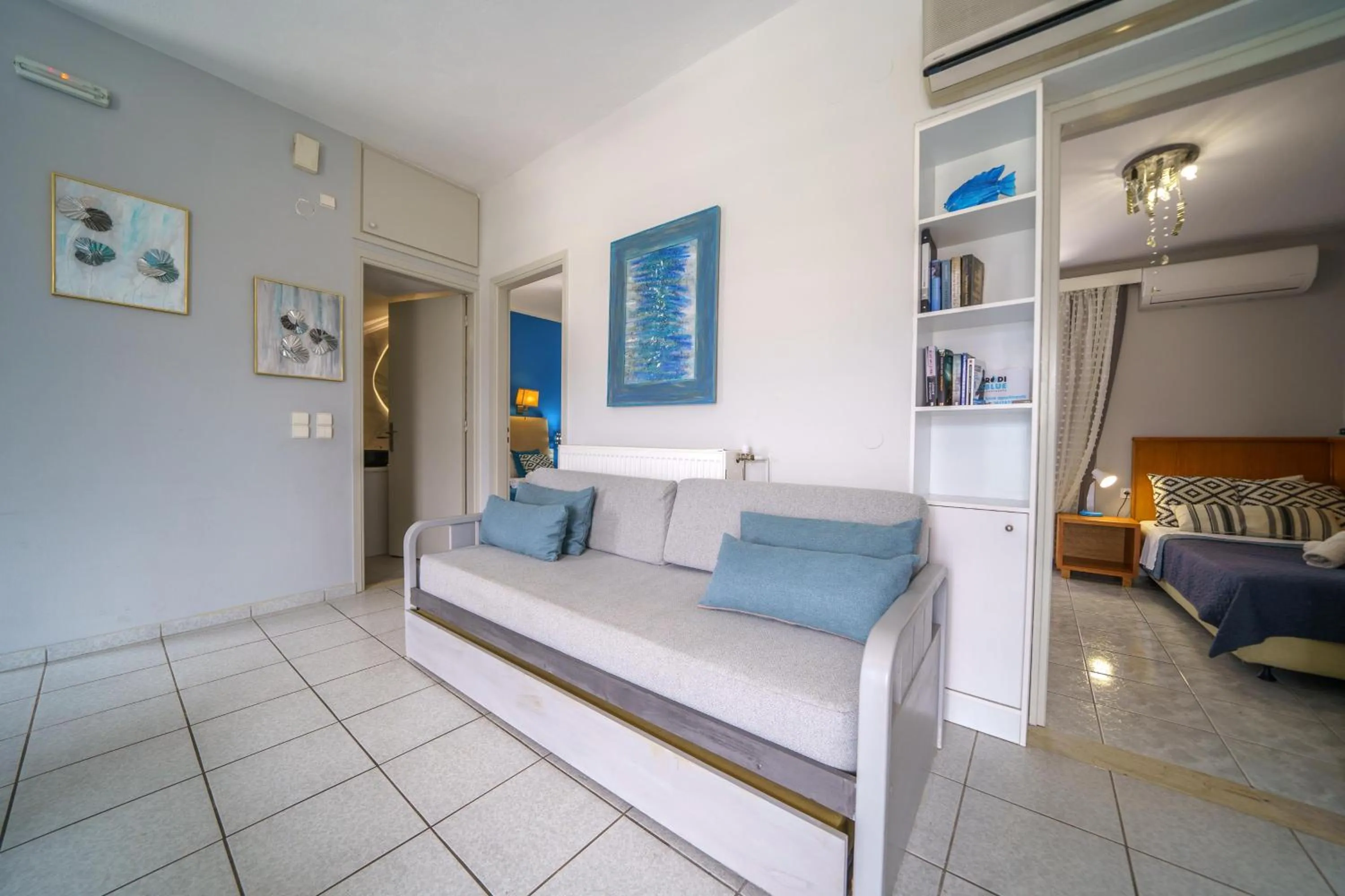 Bed in RODI BLUE apartments