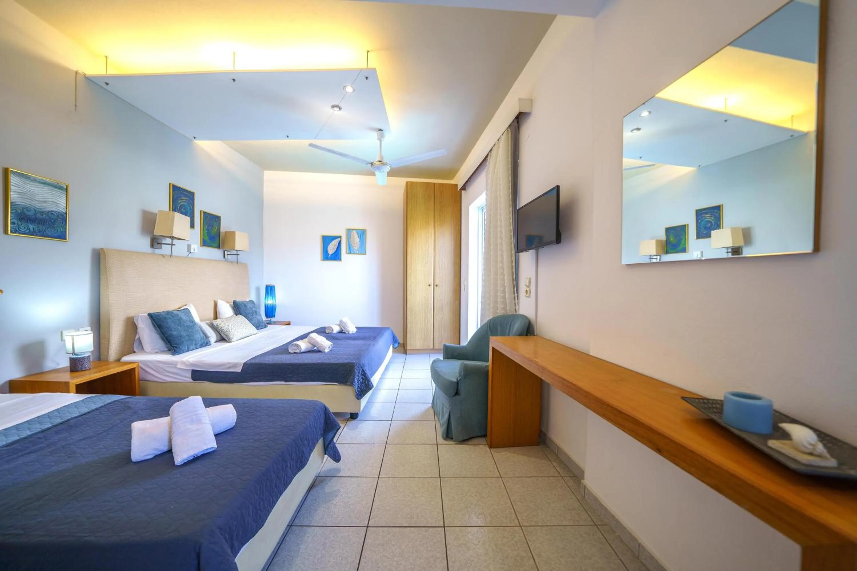 Photo of the whole room, Bed in RODI BLUE apartments