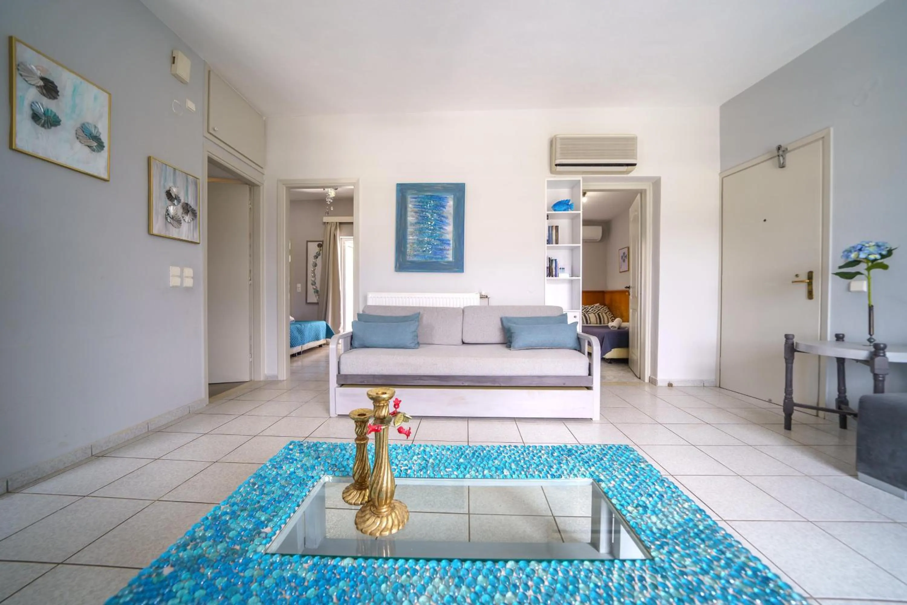 Bed in RODI BLUE apartments