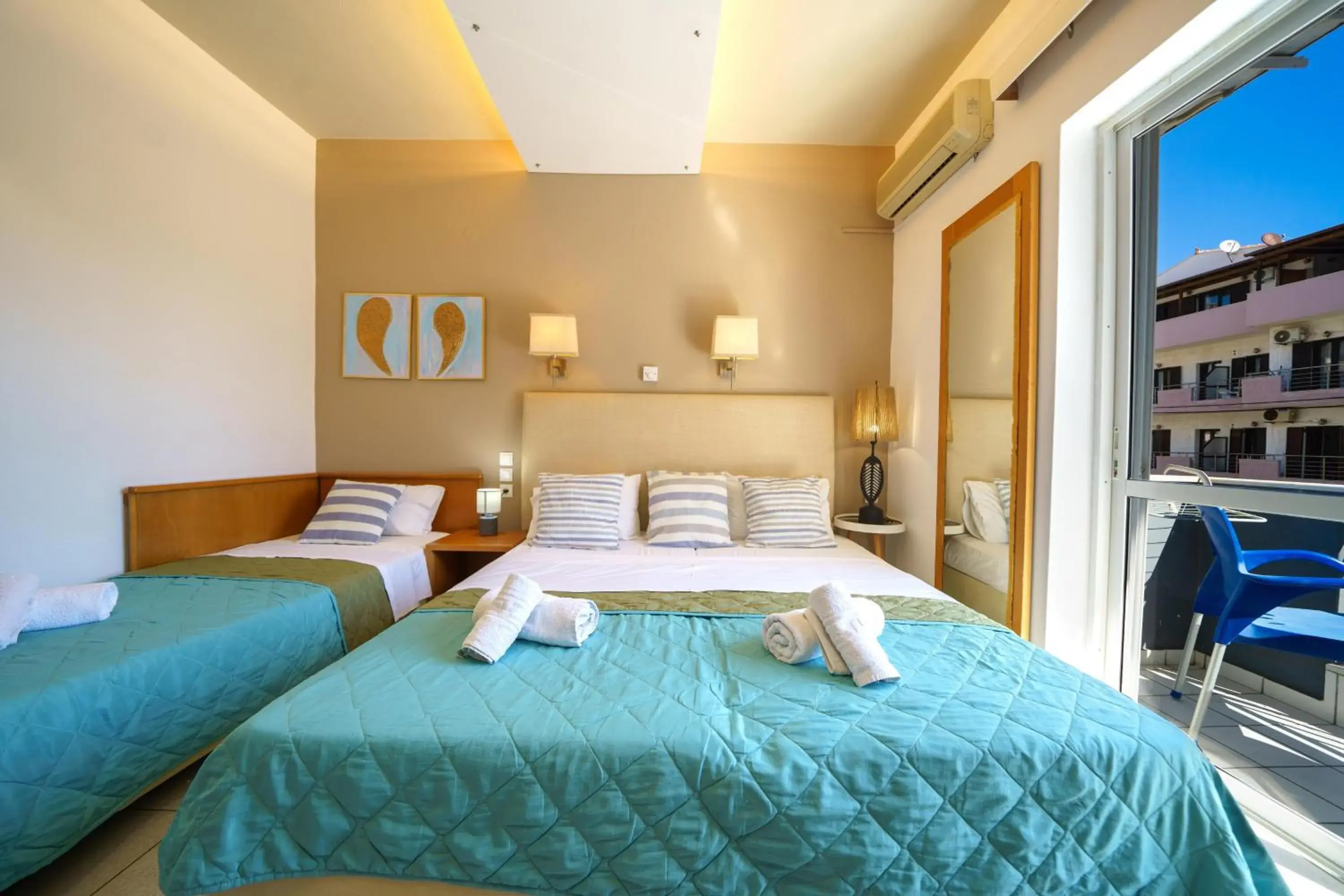 Standard Triple Studio in RODI BLUE apartments Standard Triple Studio in RODI BLUE apartments