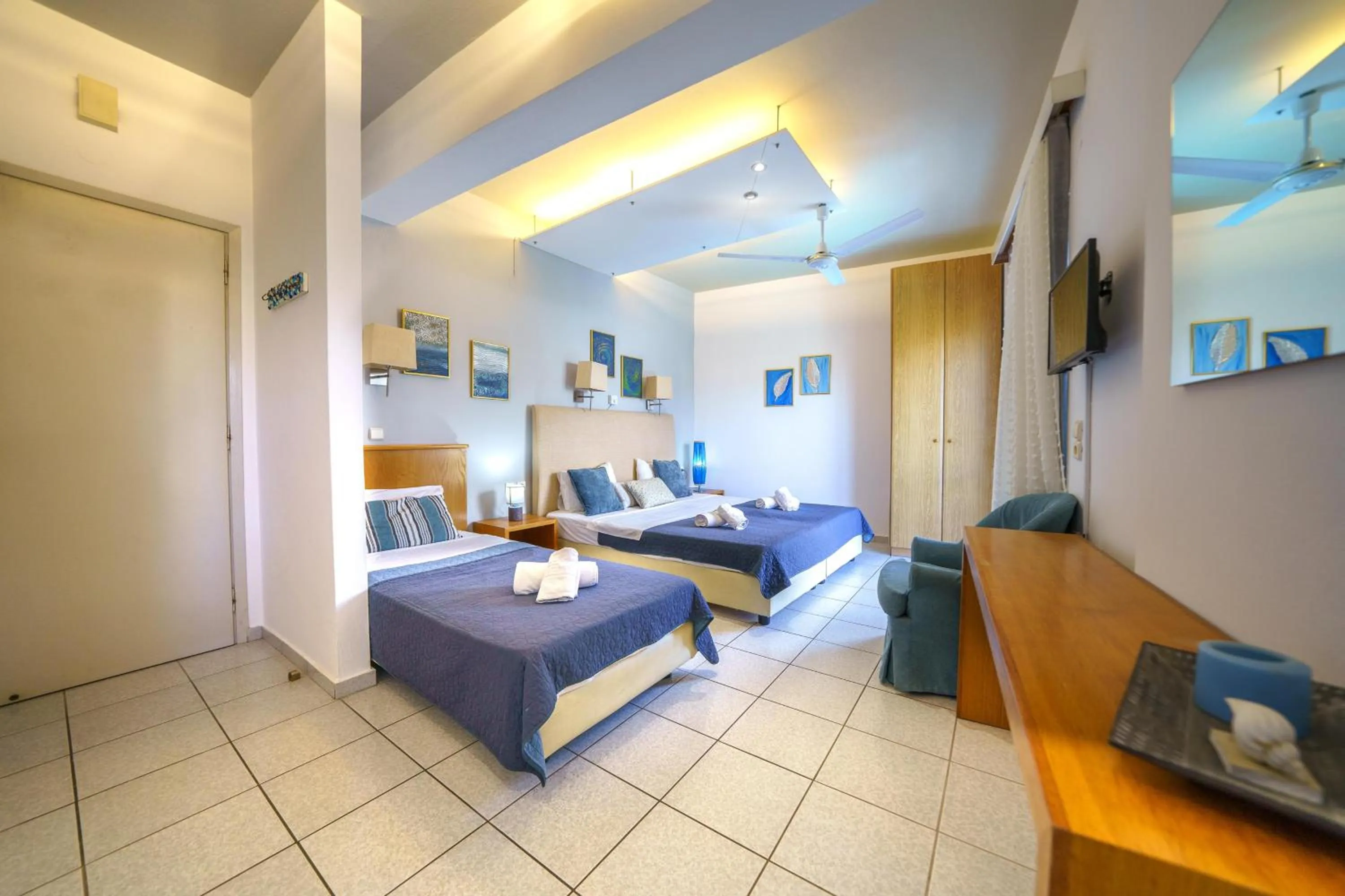 Bed in RODI BLUE apartments