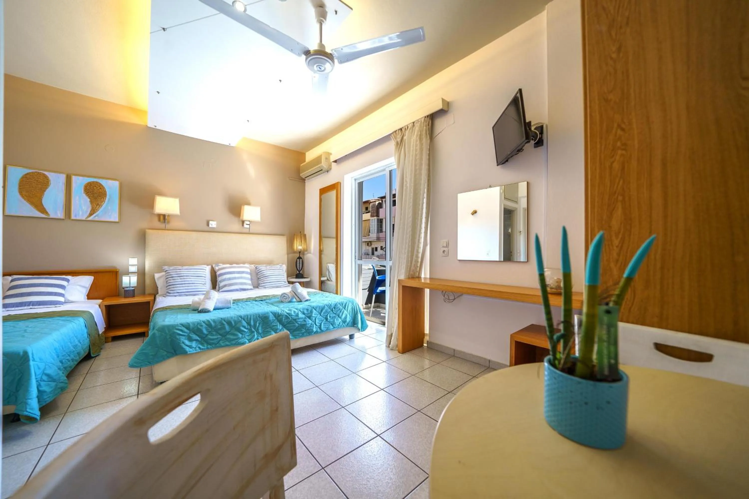 Bed in RODI BLUE apartments