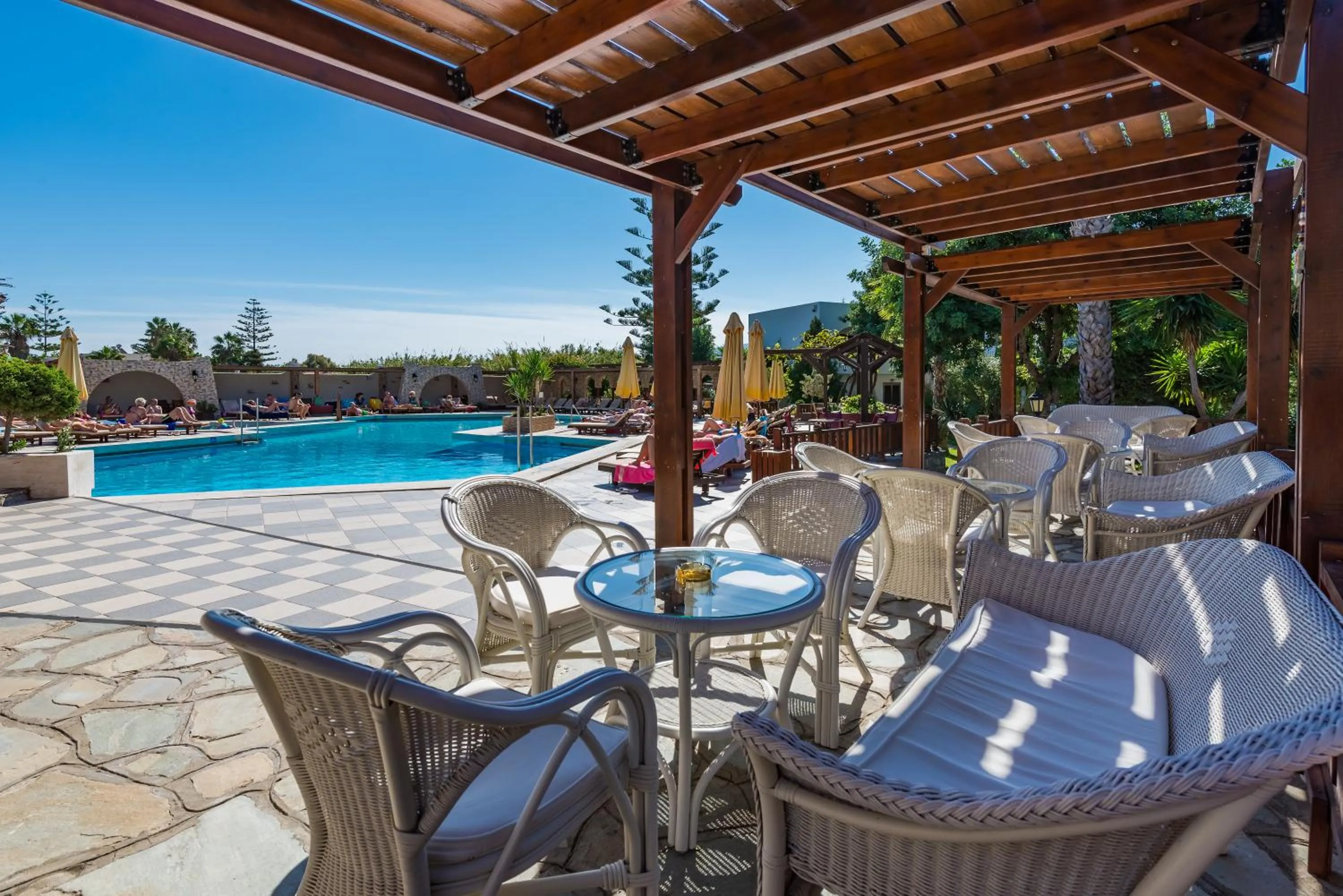 Swimming pool in Gaia Garden