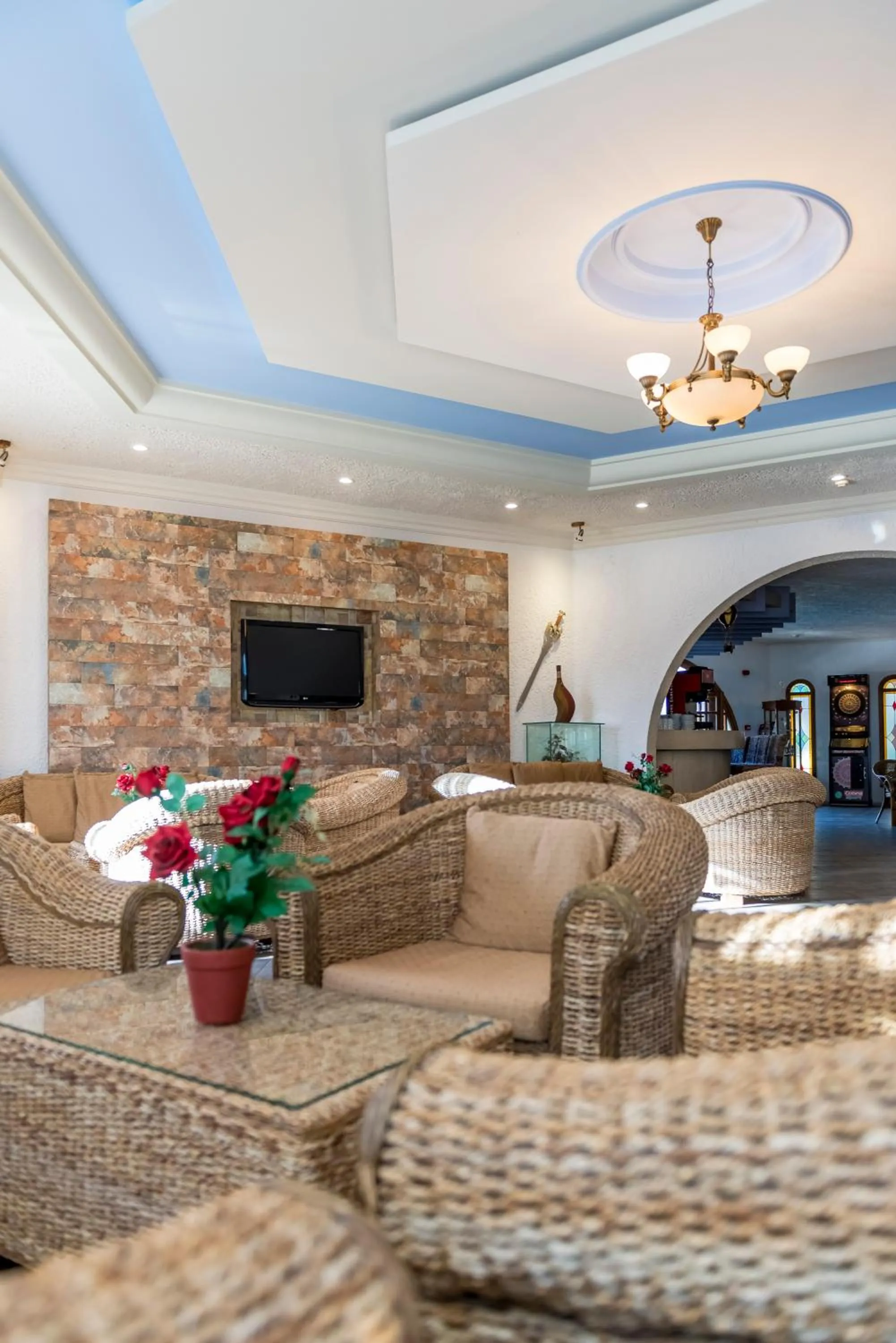 Communal lounge/ TV room in Gaia Garden