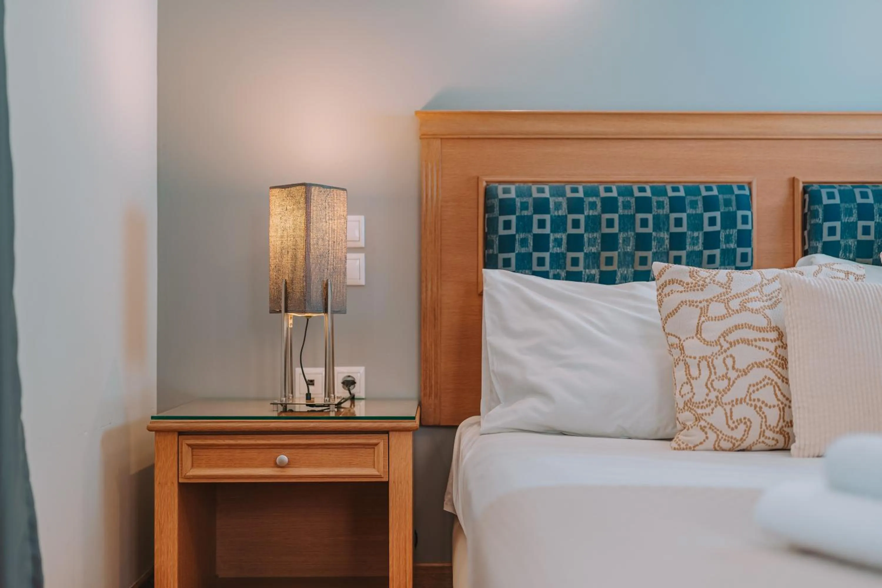 Bedroom in Parnon Hotel