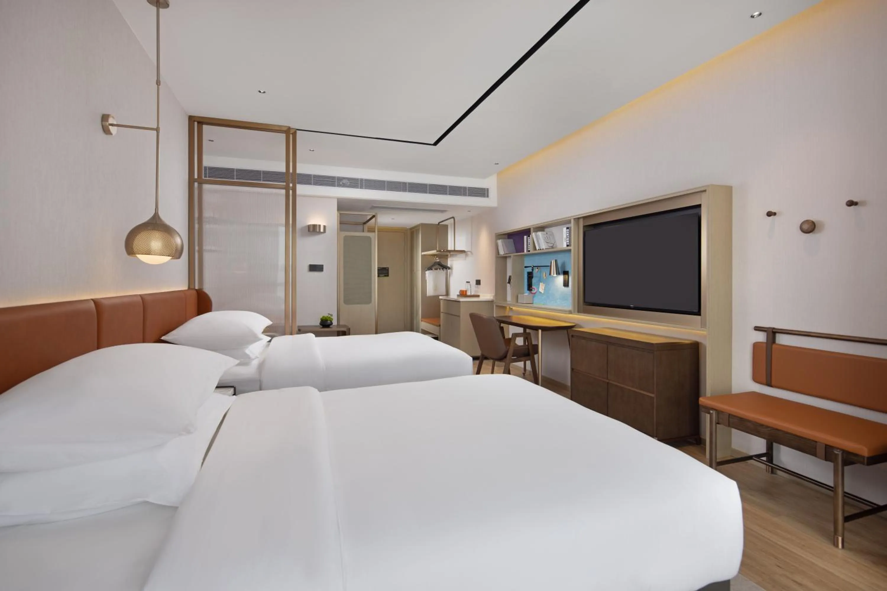 Bed in Home2 Suites by Hilton Nanning