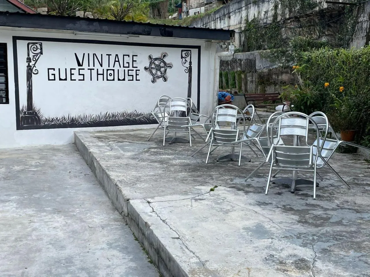 Seating area in Vintage Guesthouse