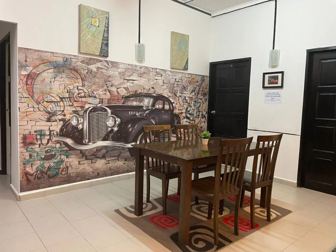 Area and facilities in Vintage Guesthouse