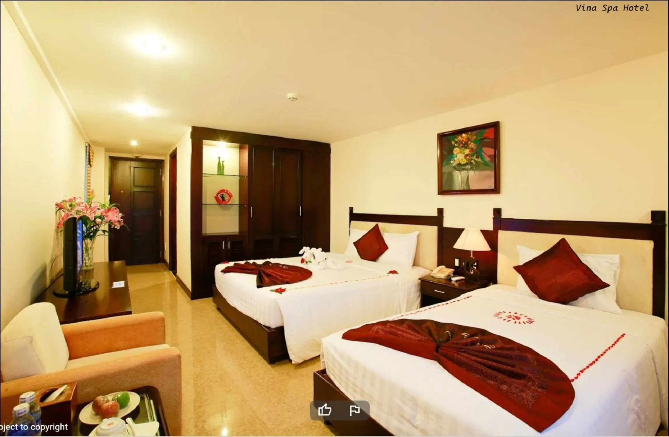 TV and multimedia, Bed in Việt Nam Hotel