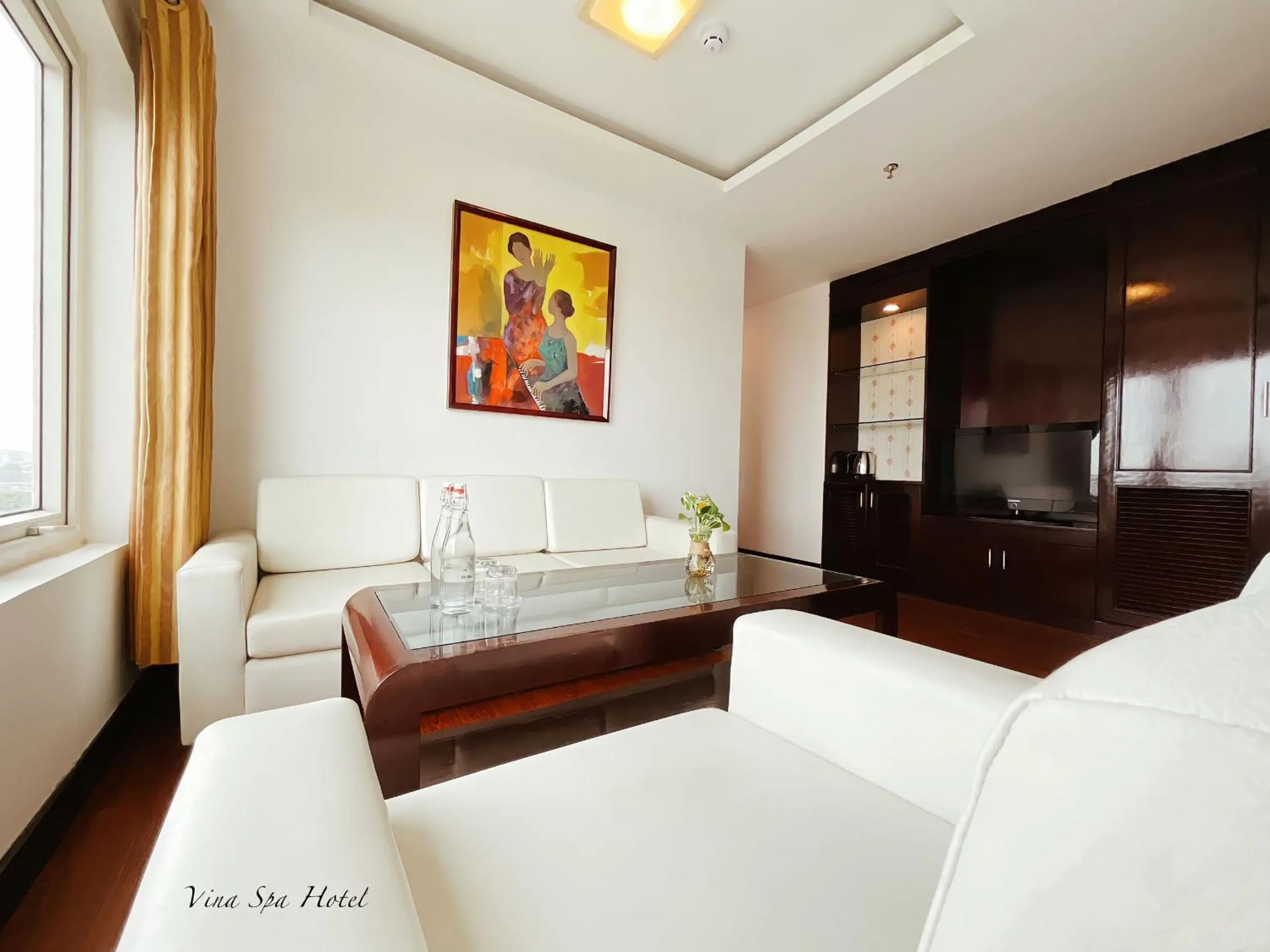 Living room in Việt Nam Hotel