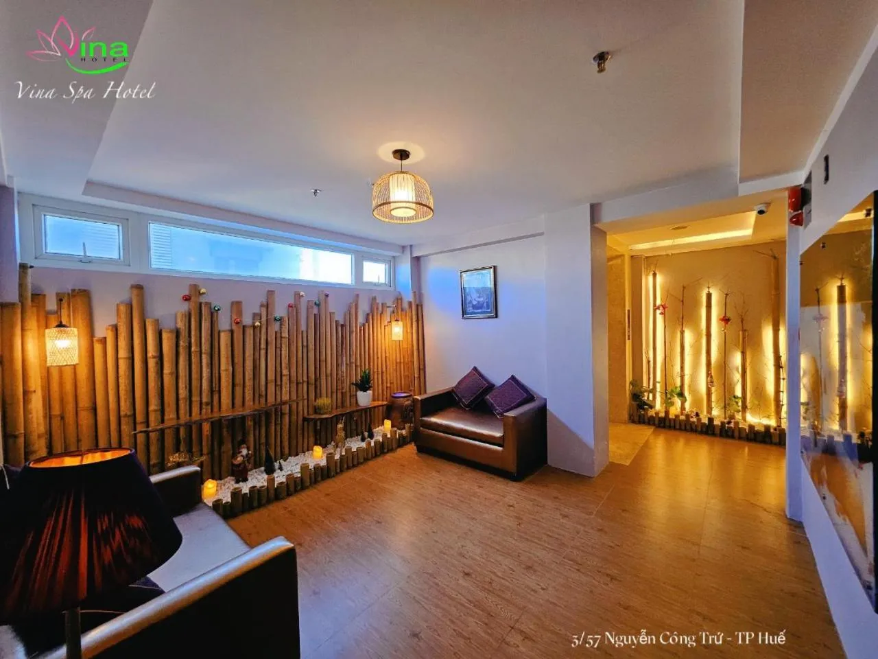 Living room in Việt Nam Hotel