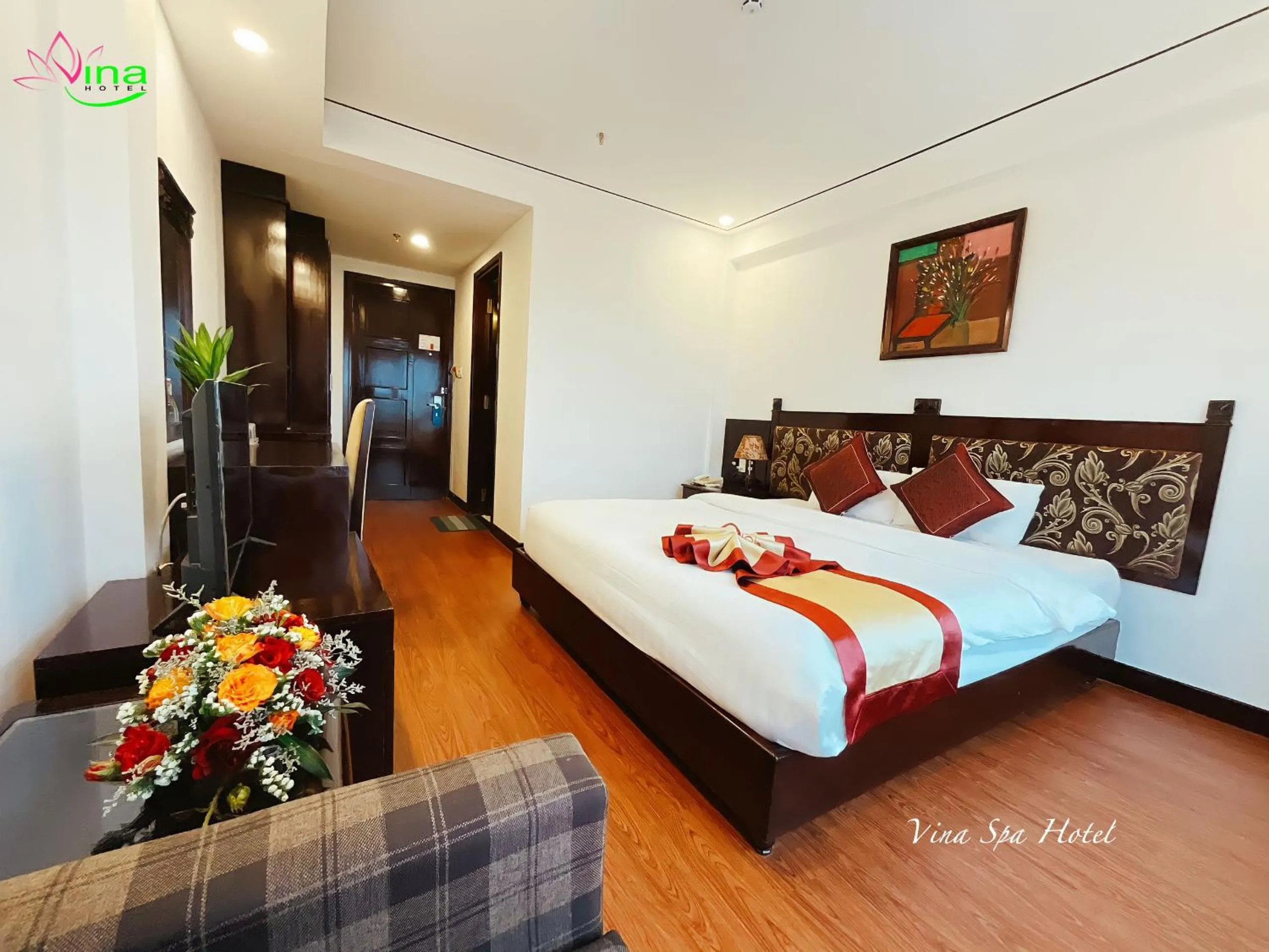 hair dresser, Bed in Việt Nam Hotel