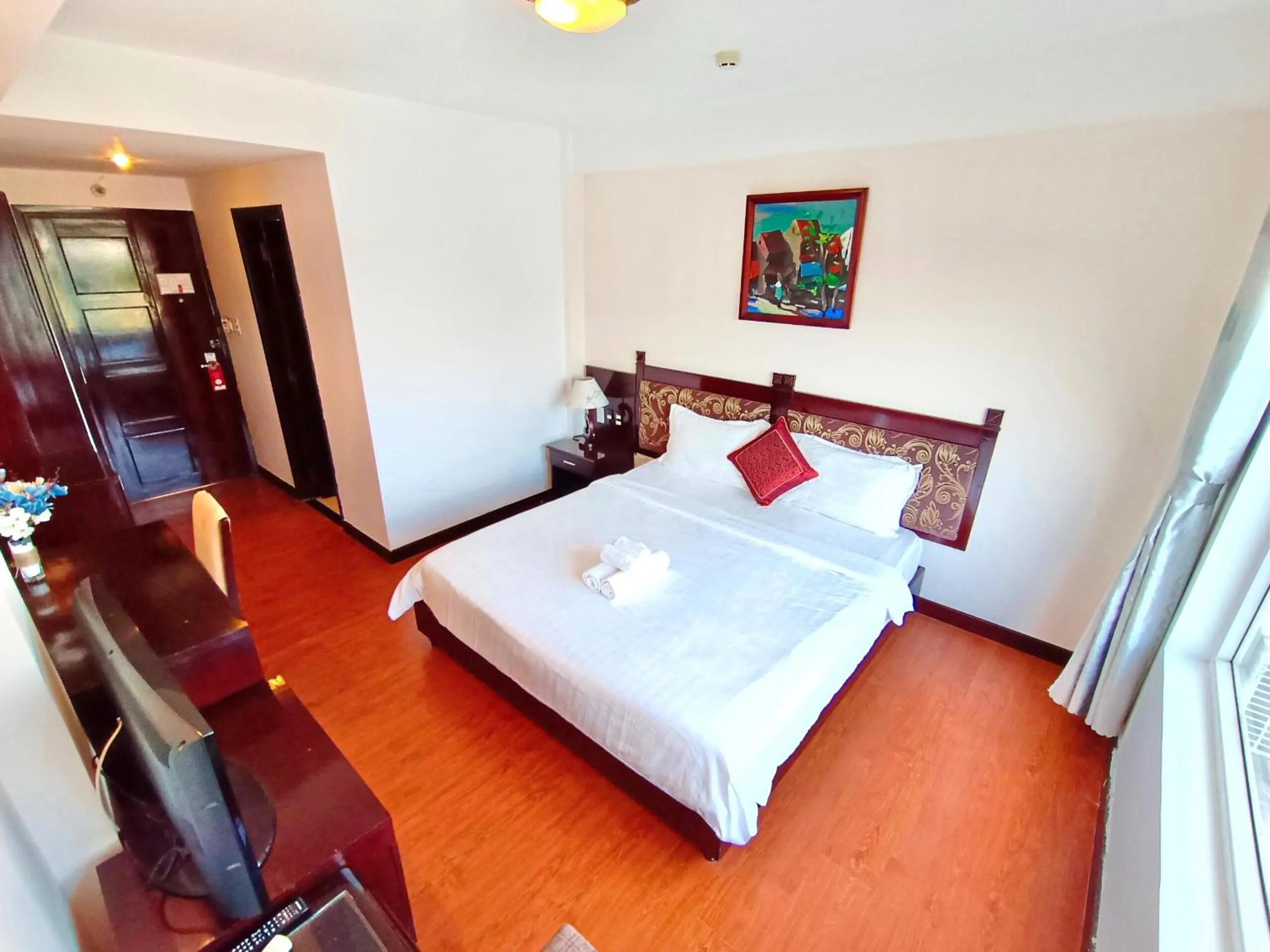 Bed in Việt Nam Hotel