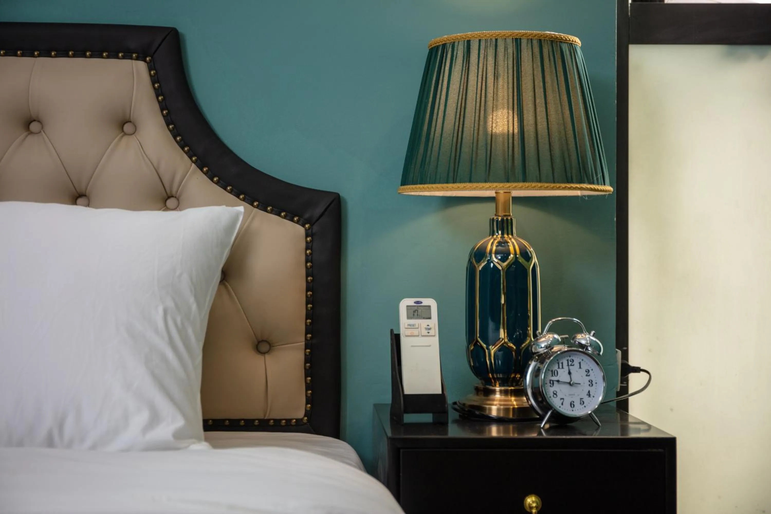 Decorative detail, Bed in Madelise Palace Hotel & Travel