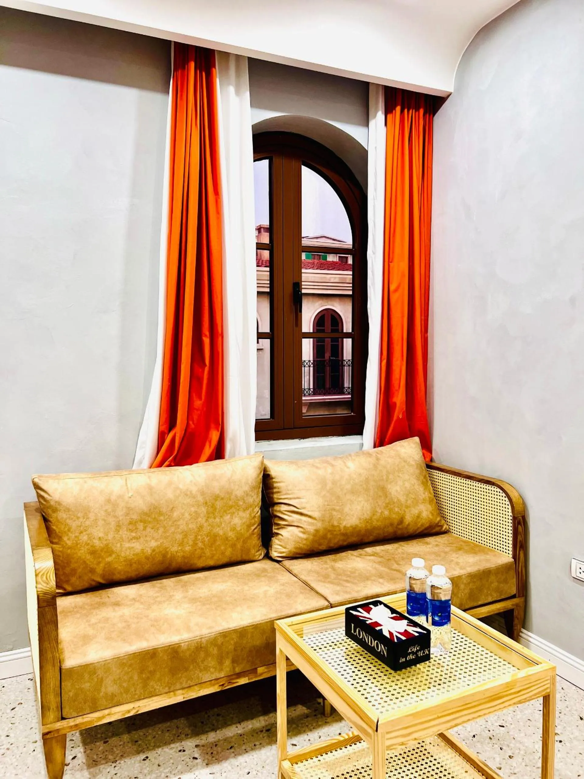 Living room in Rova Hotel Phú Quốc