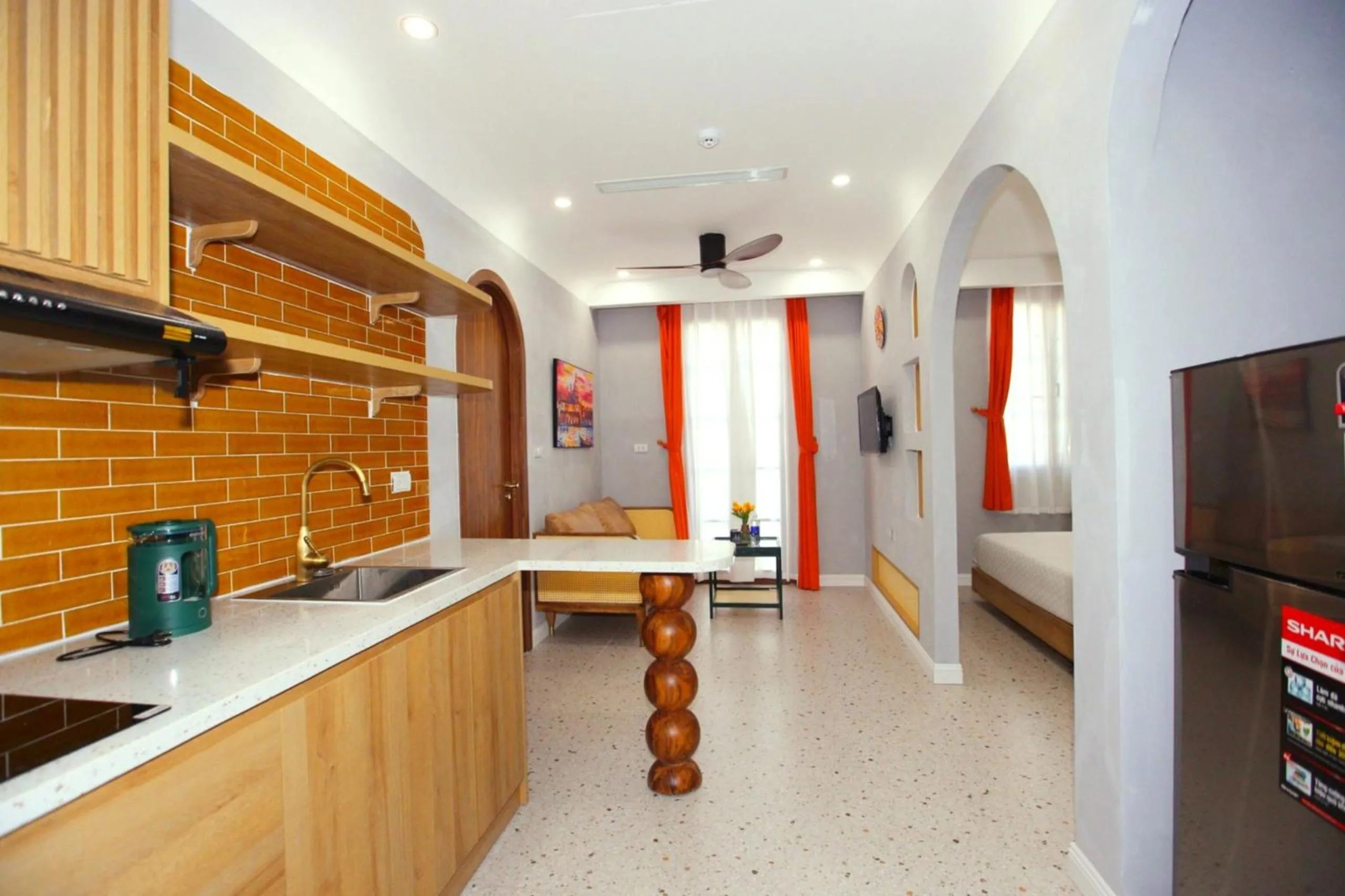 Photo of the whole room in Rova Hotel Phú Quốc