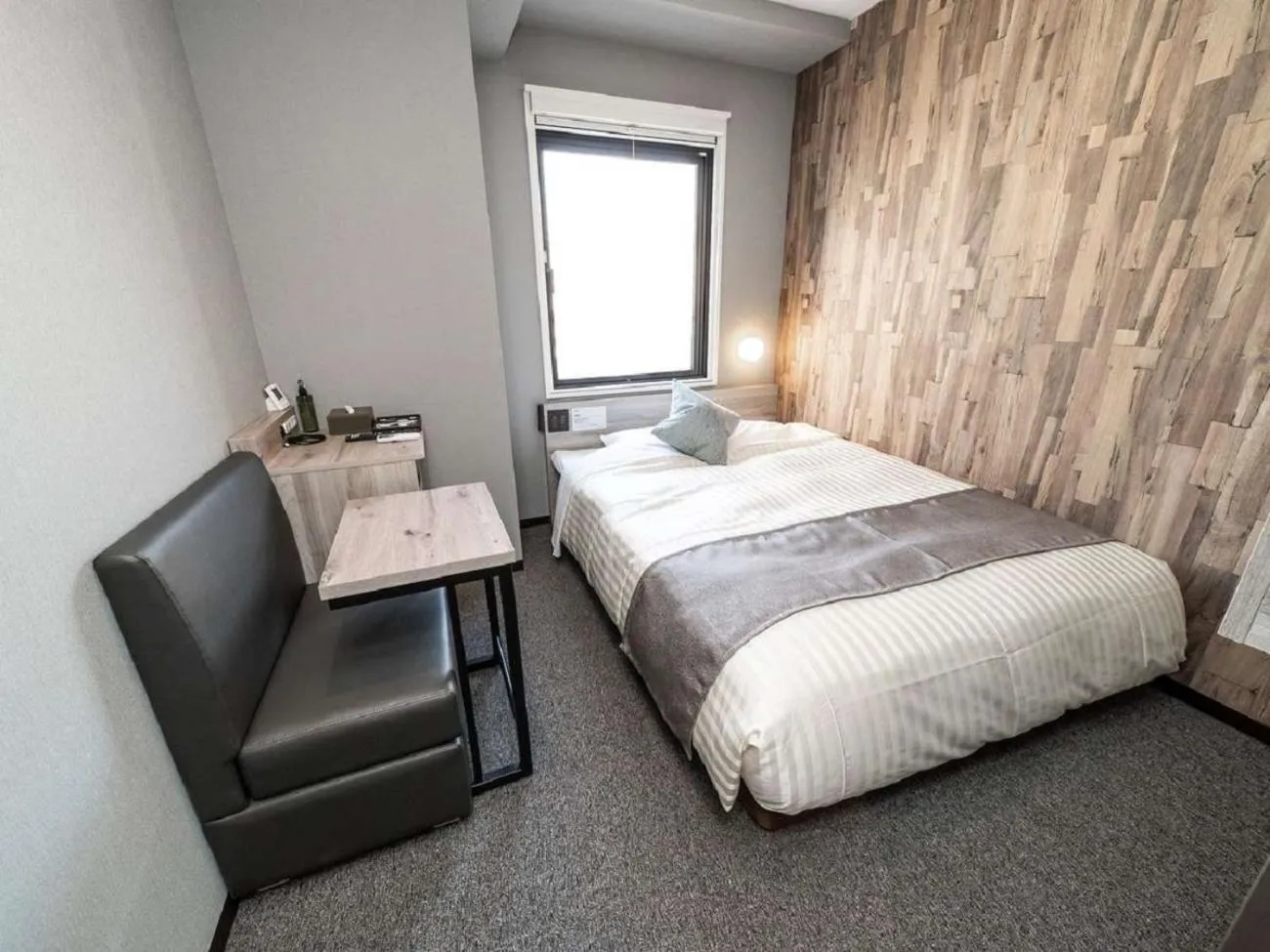 Photo of the whole room, Bed in Super Hotel Premier Namba Shinsaibashi Natural Hot Spring