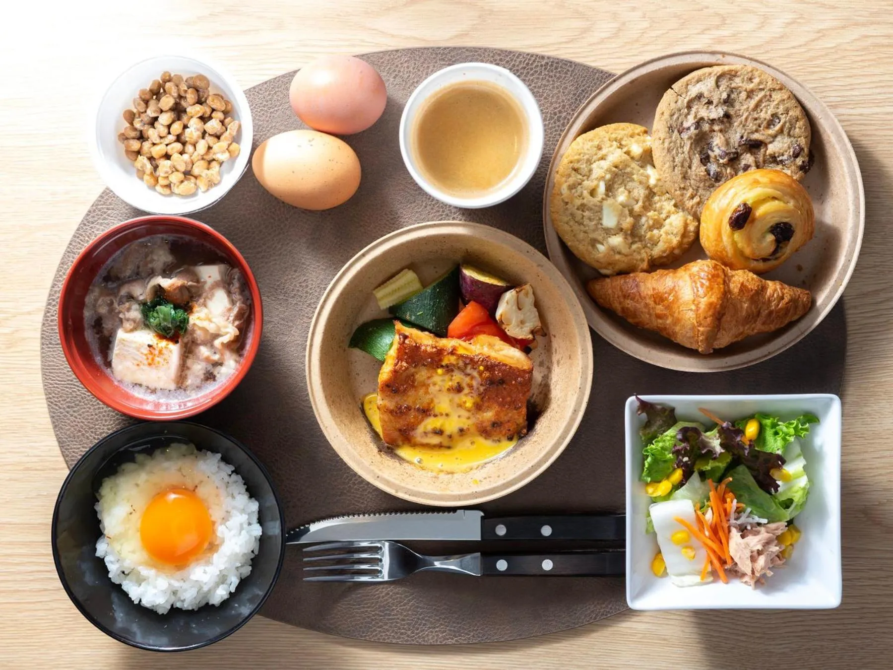 Breakfast in Super Hotel Premier Namba Shinsaibashi Natural Hot Spring