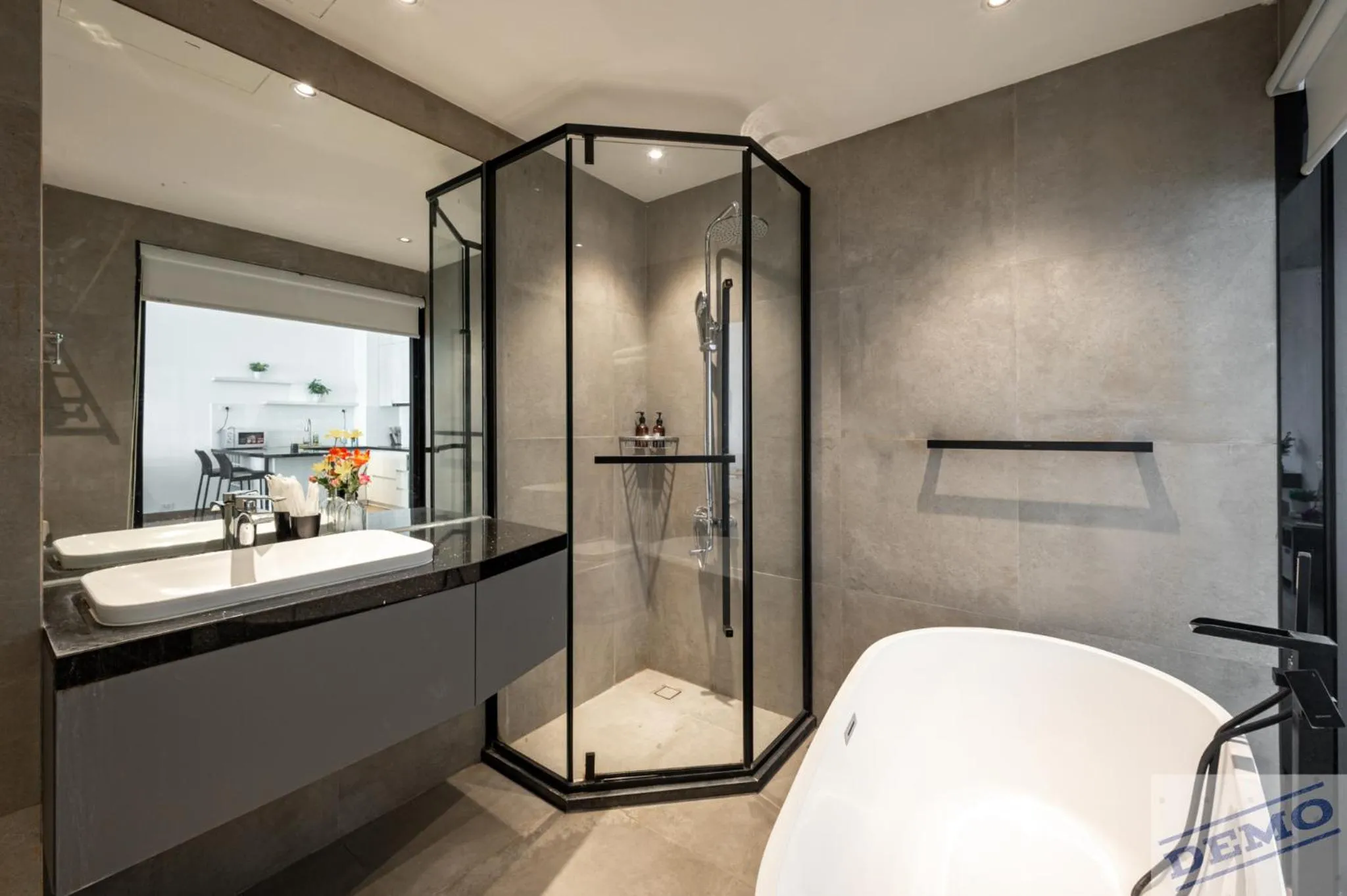 Bathroom in Luxe Paradise Residence 88 Tu Hoa