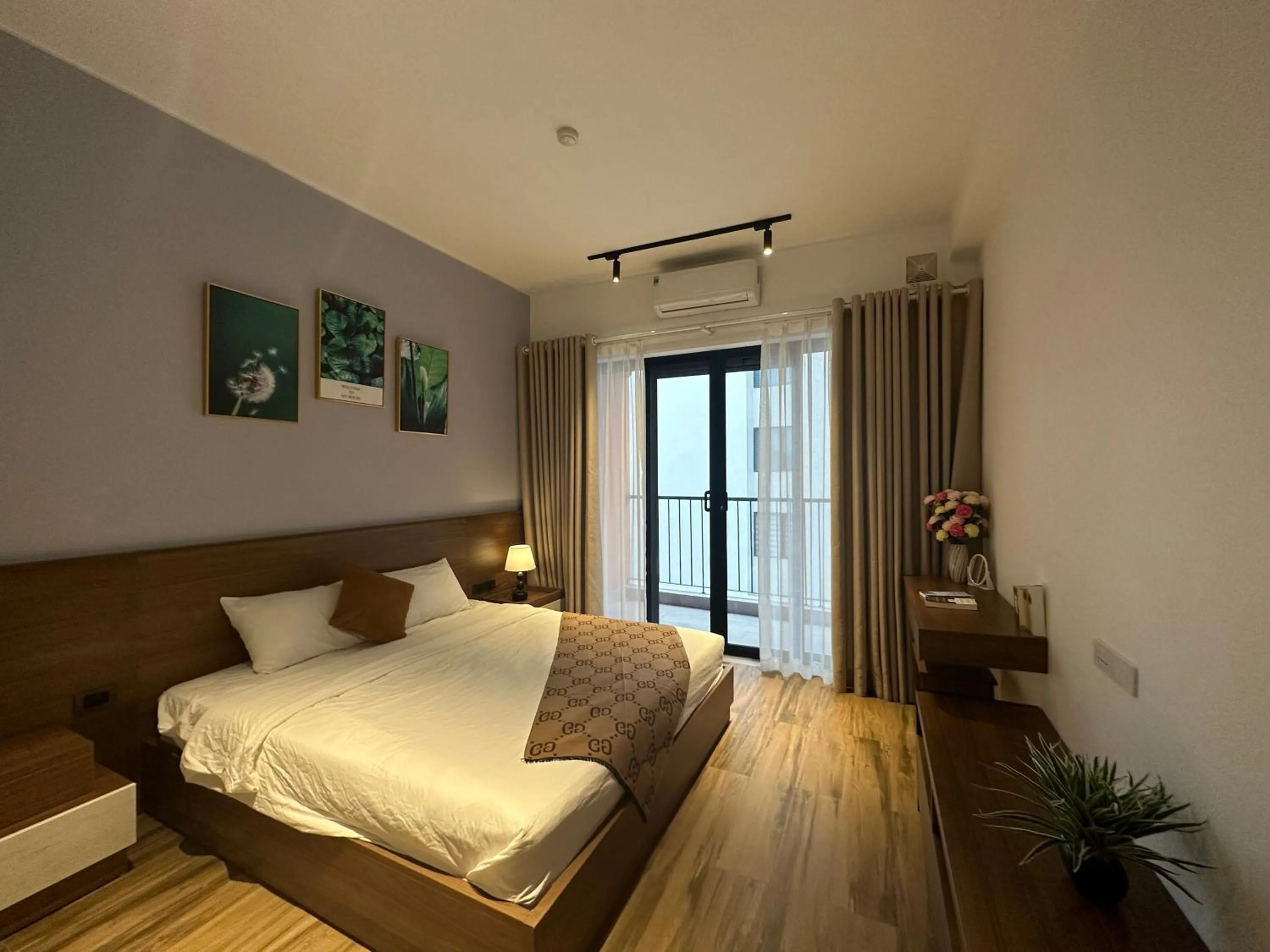 Bed in Luxe Paradise Residence 88 Tu Hoa