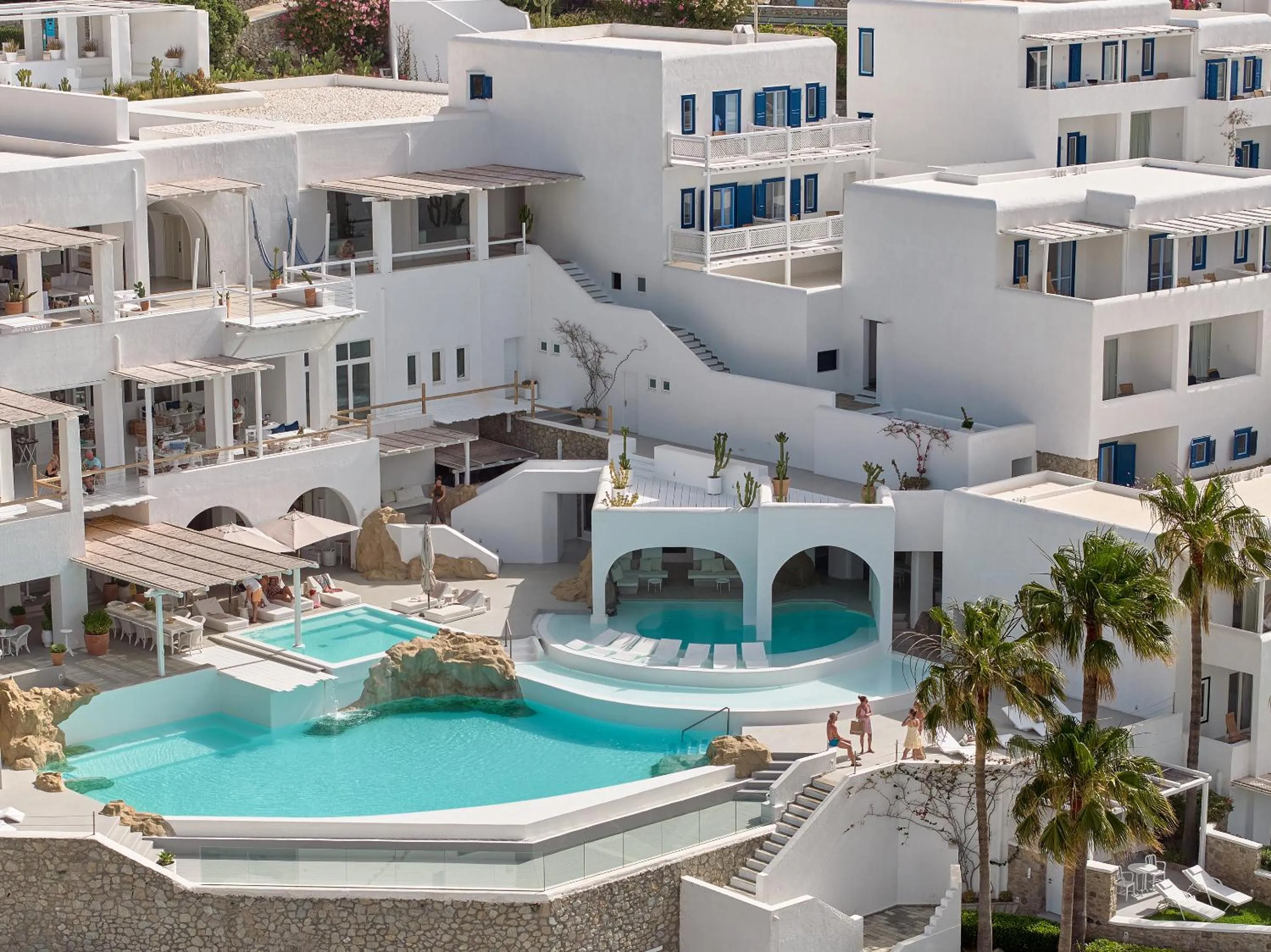 Property building in Mykonos Blu, A Grecotel Resort to Live