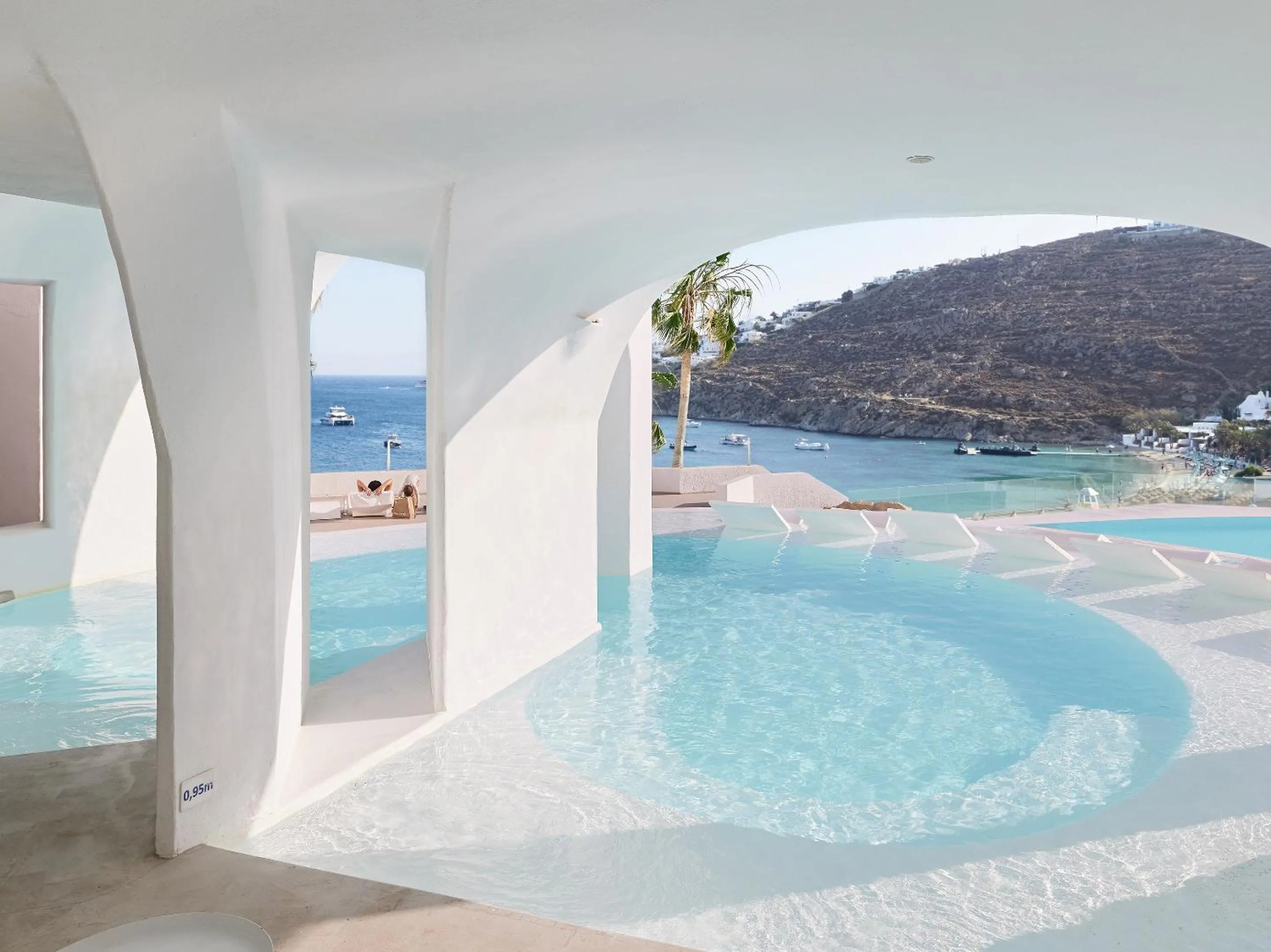Mountain view in Mykonos Blu, A Grecotel Resort to Live