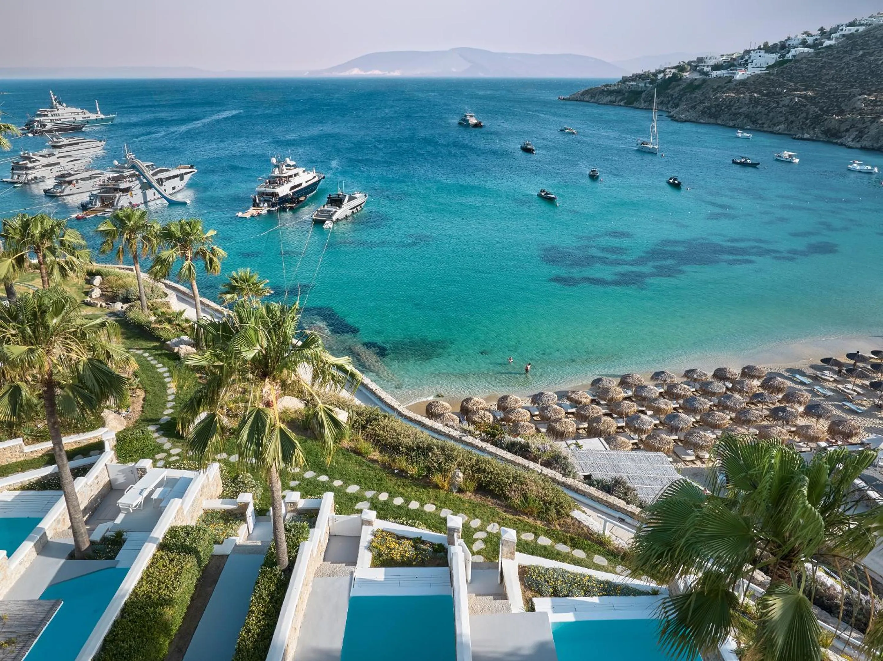 Natural landscape in Mykonos Blu, A Grecotel Resort to Live