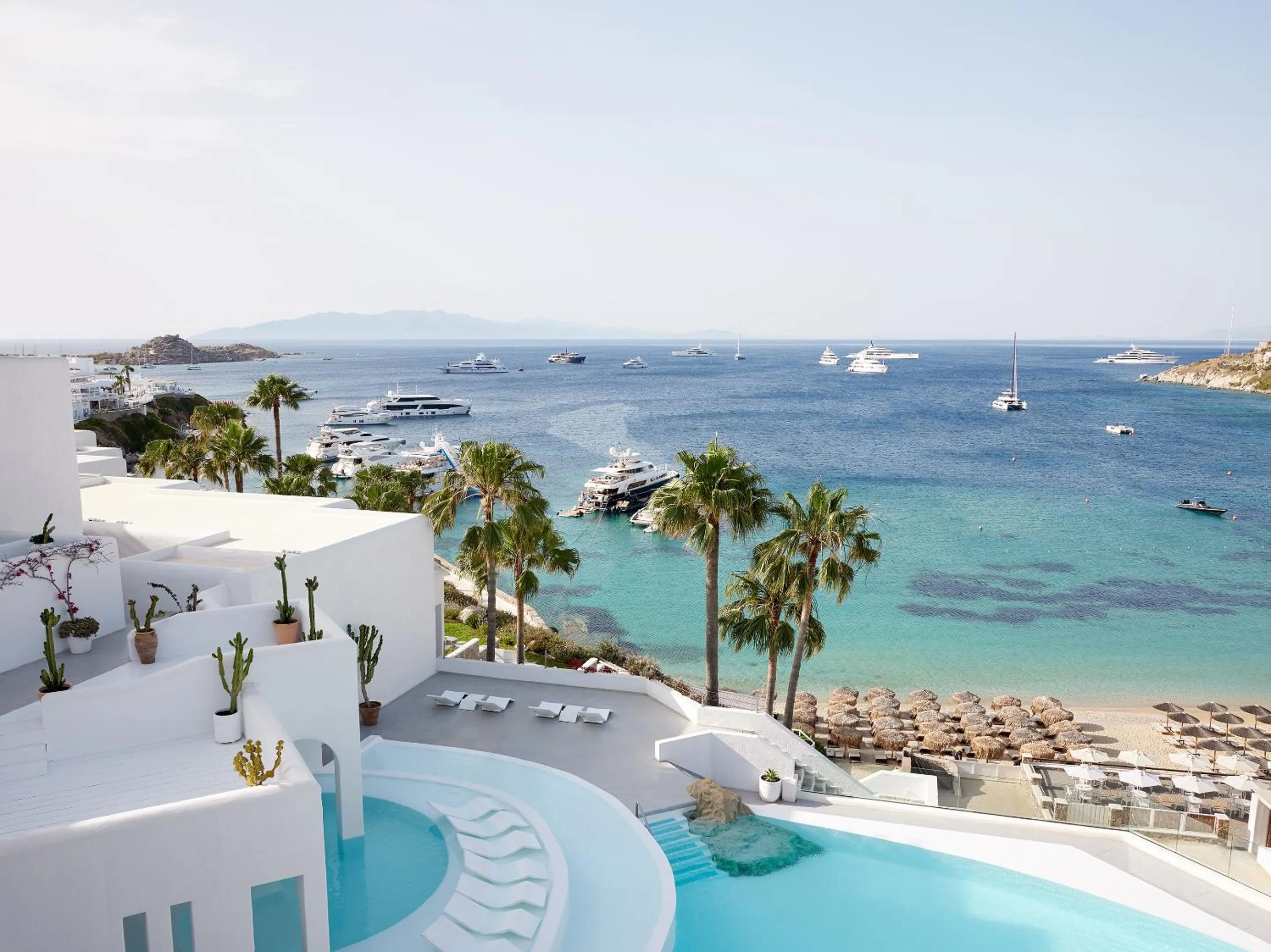 Property building in Mykonos Blu, A Grecotel Resort to Live