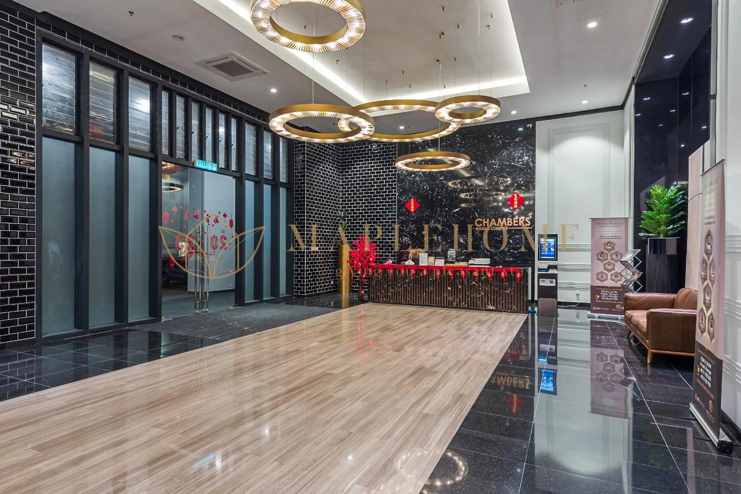 Lobby or reception in Chambers Premier Suites Kuala Lumpur
