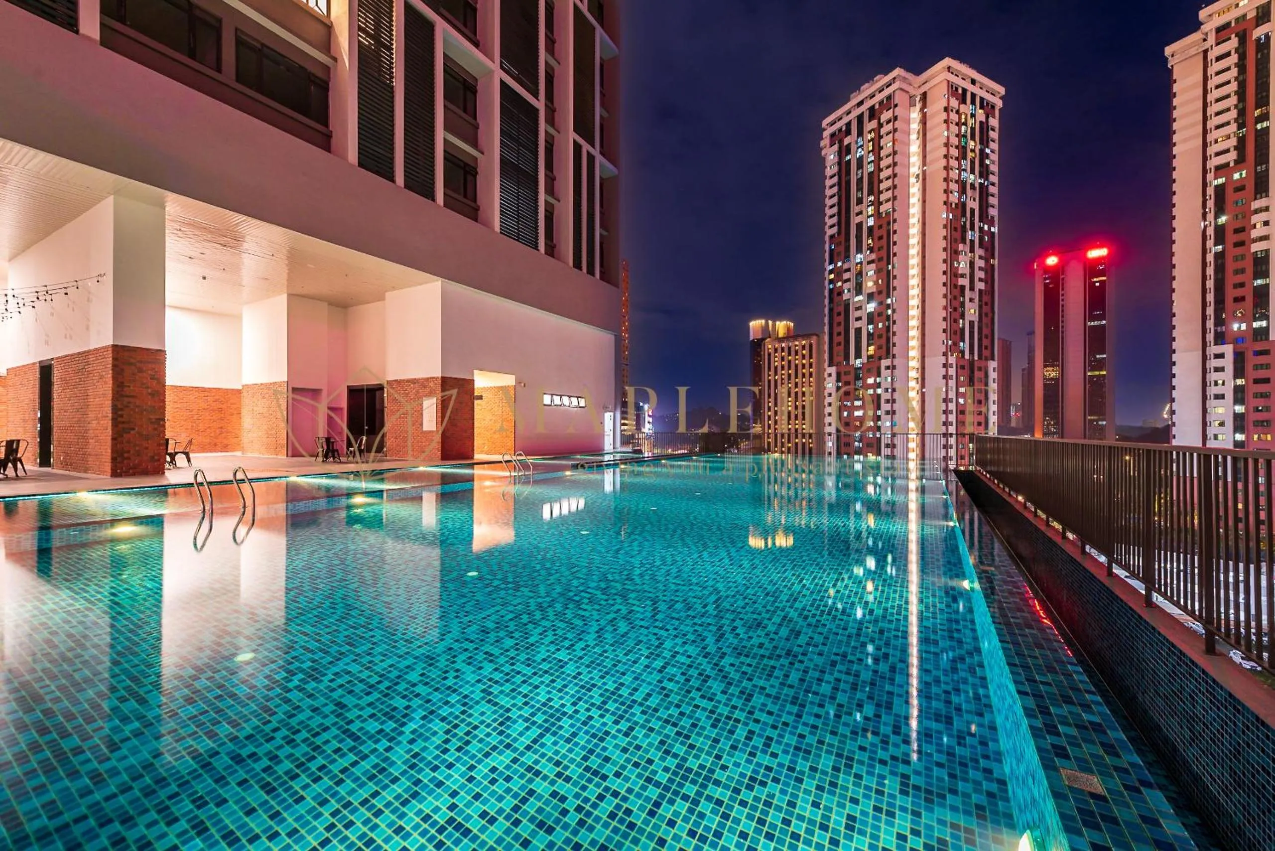 Swimming pool in Chambers Premier Suites Kuala Lumpur